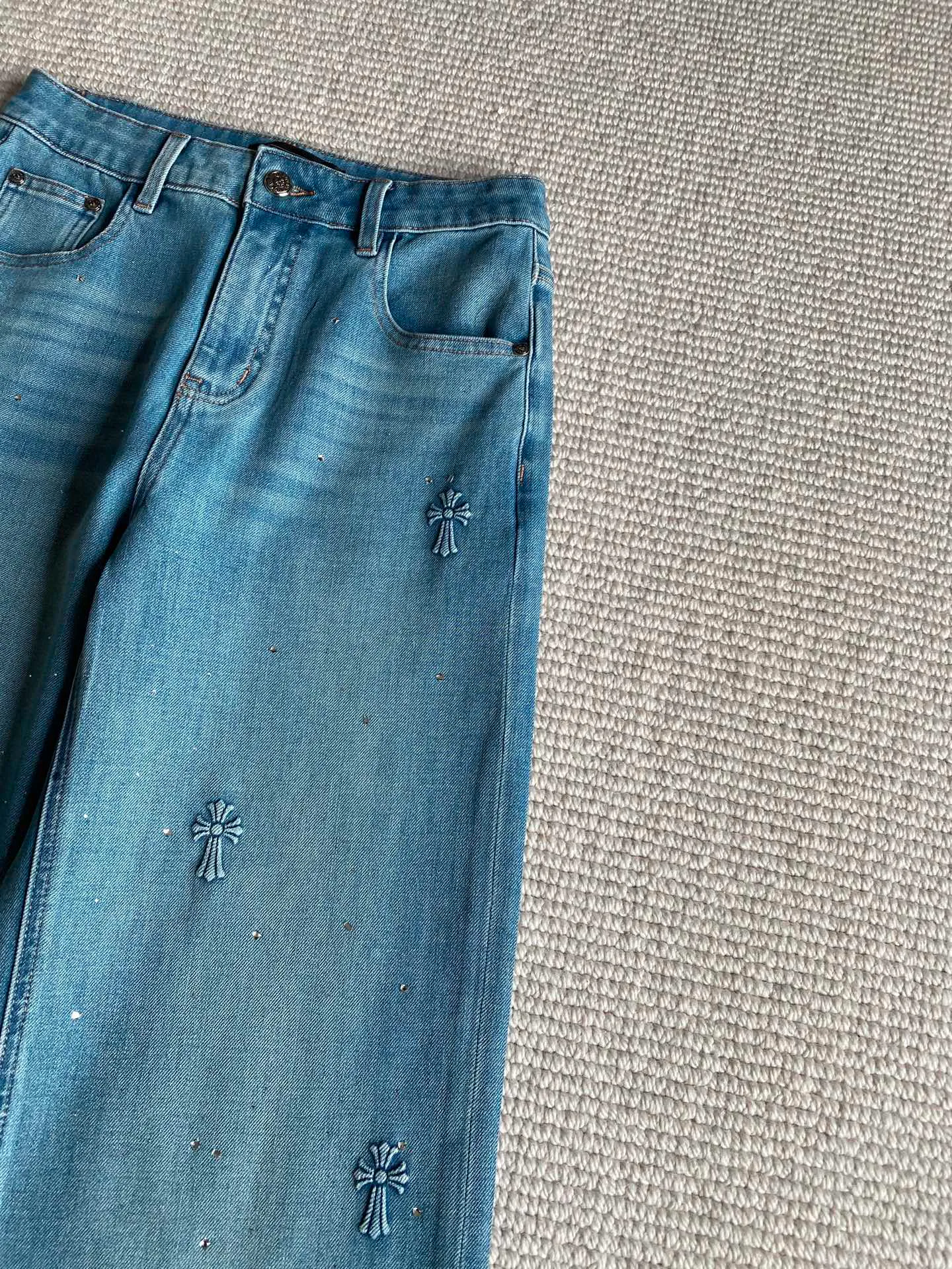 Джинсы Женские Chrome Hearts 9843761