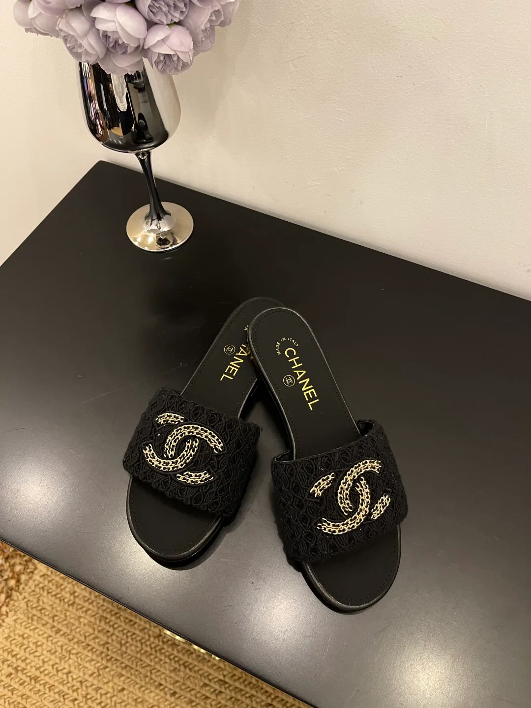 Шлепанцы Женские Chanel 48856