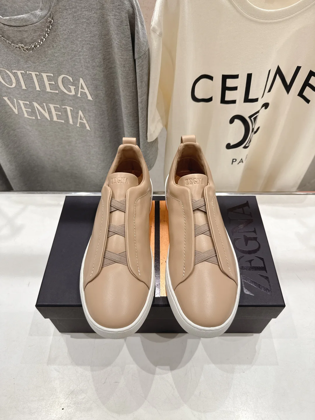 Слипоны Мужские Zegna 1293761