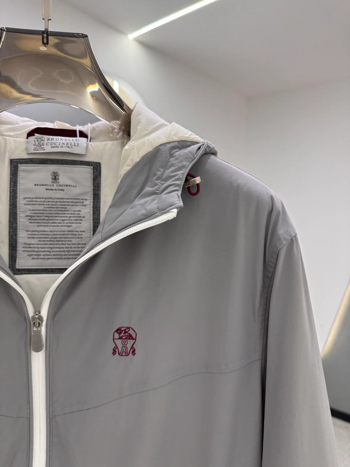 Куртки И Пуховики Мужские Brunello Cucinelli 1847979