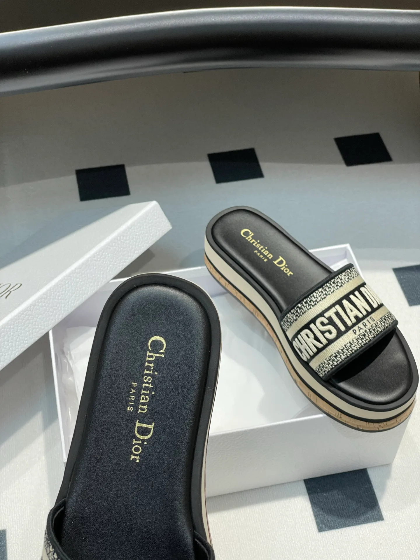 Шлепанцы Женские Christian Dior 28436