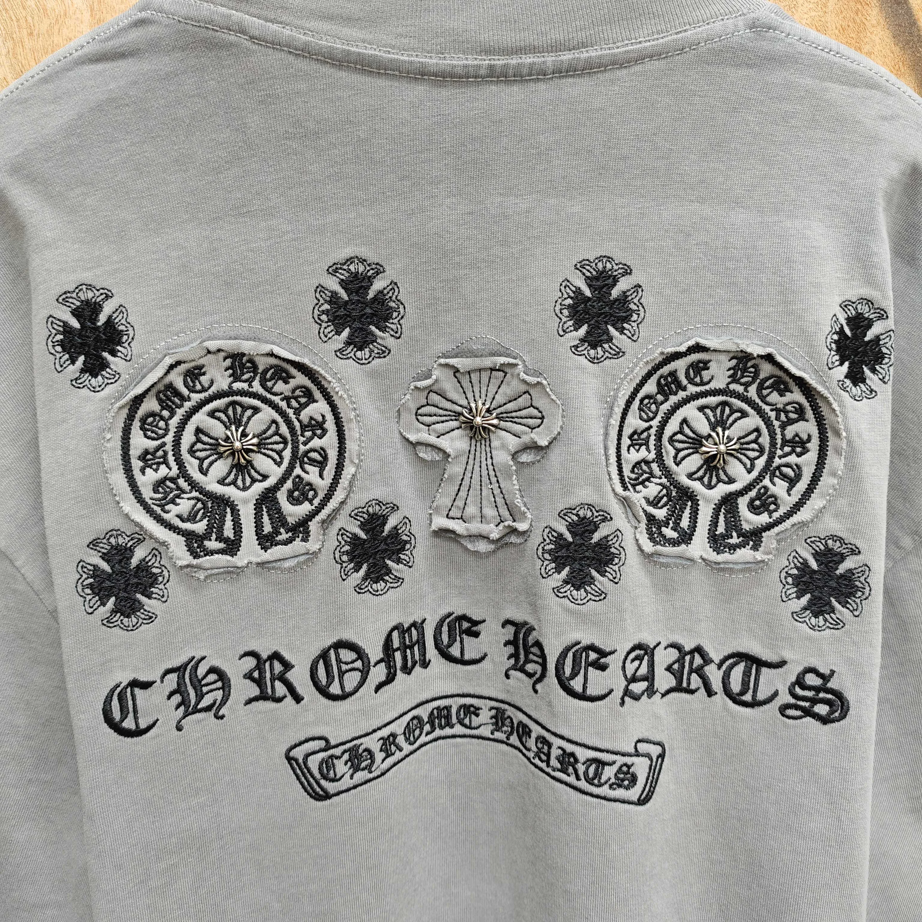 Лонгсливы Мужские Chrome Hearts 13311046