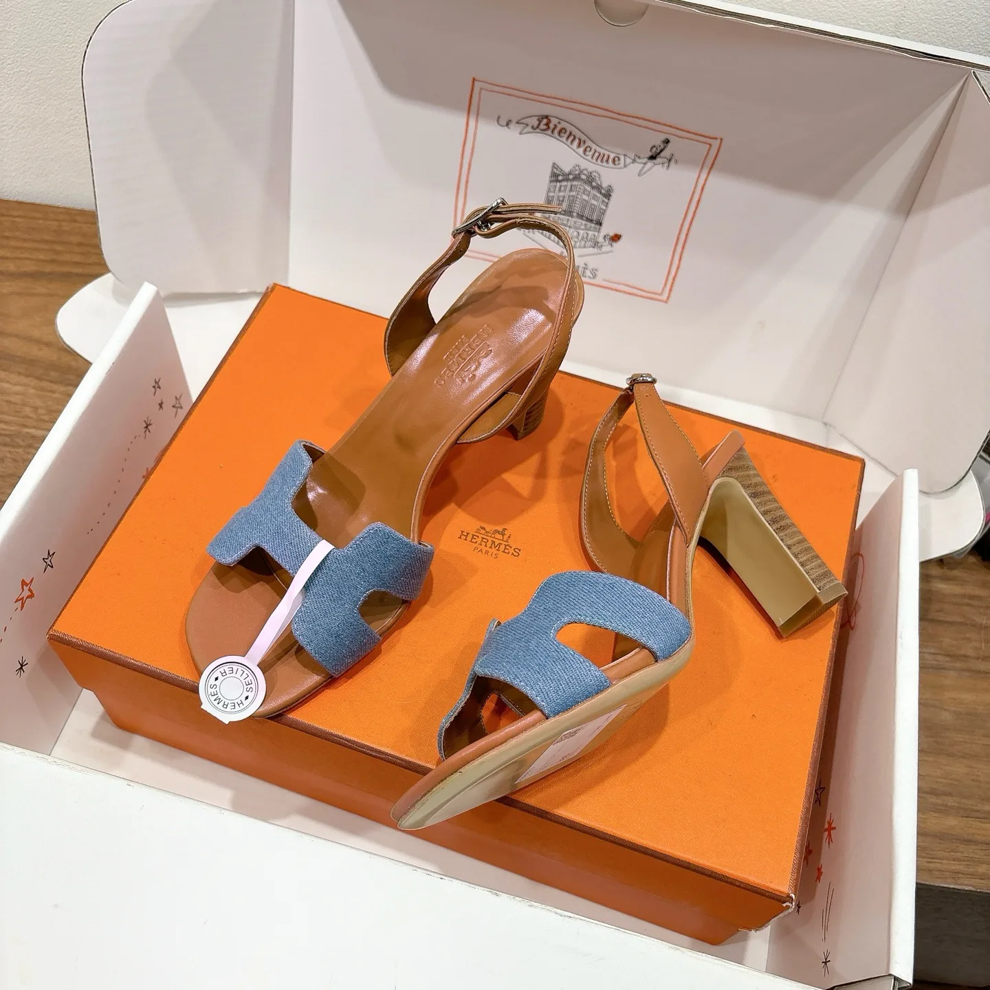 Босоножки Женские Hermes 11514475