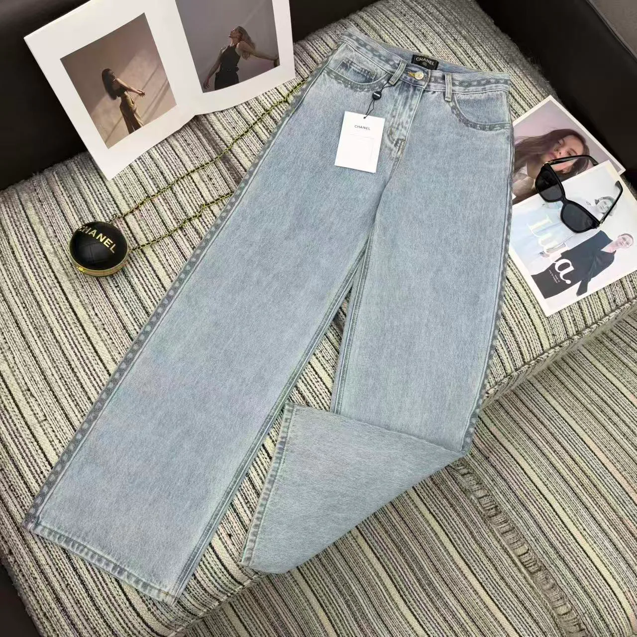 Джинсы Женские Chanel 6639081