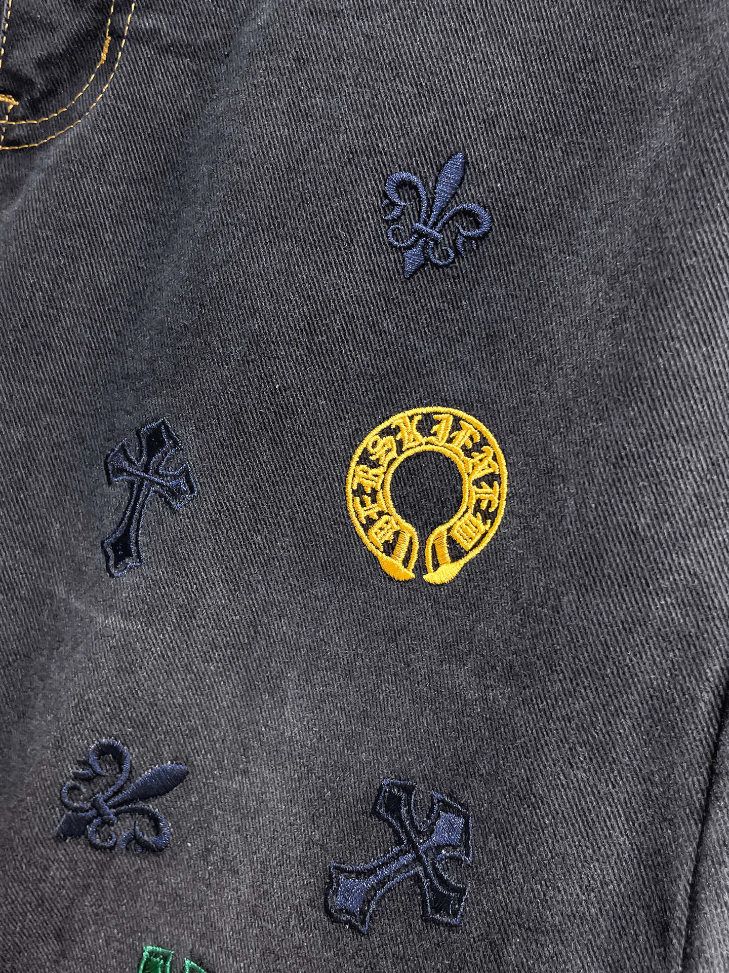 Джинсы Мужские Chrome Hearts 18345651