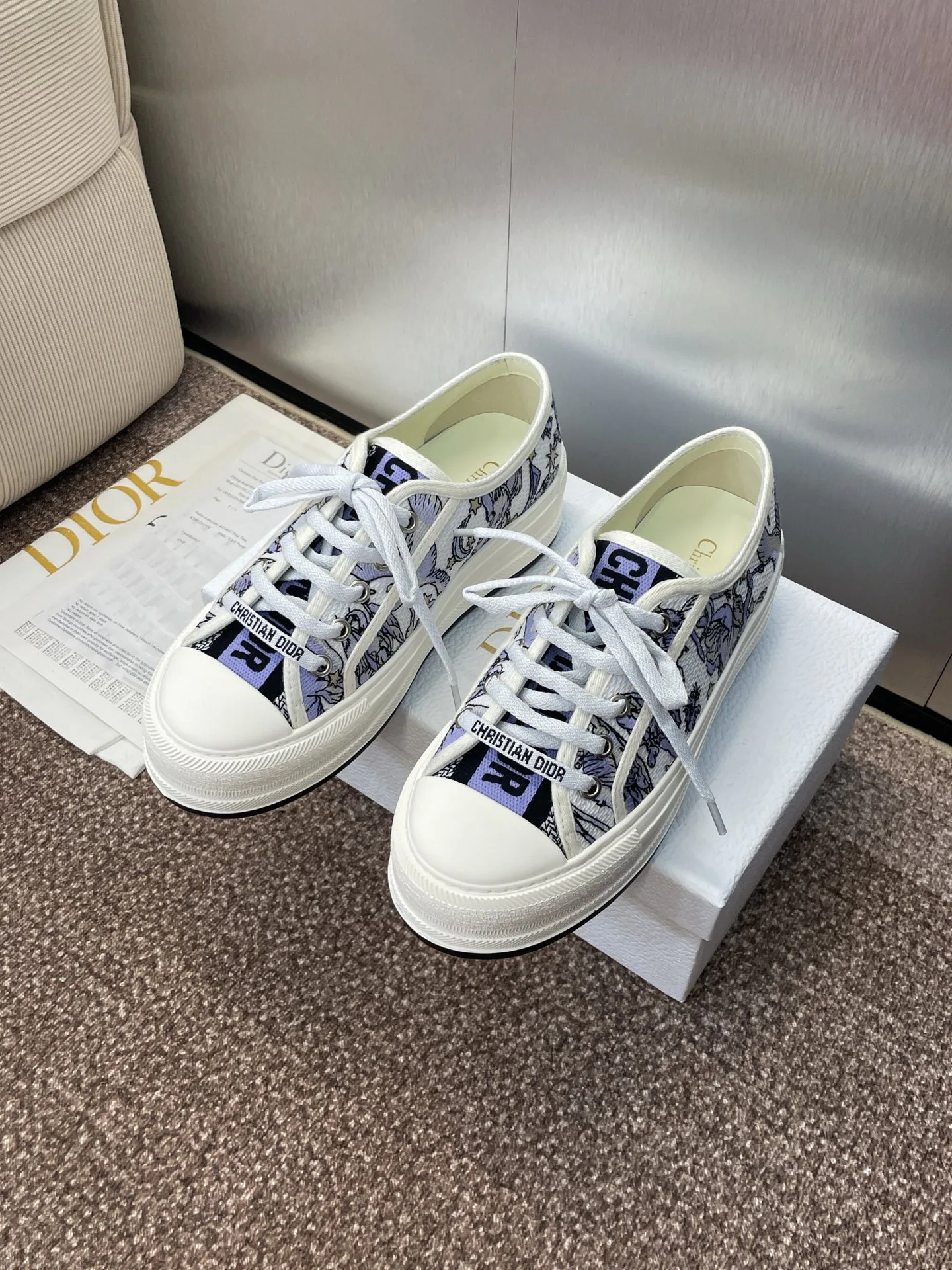 Кроссовки Женские Christian Dior 4557278