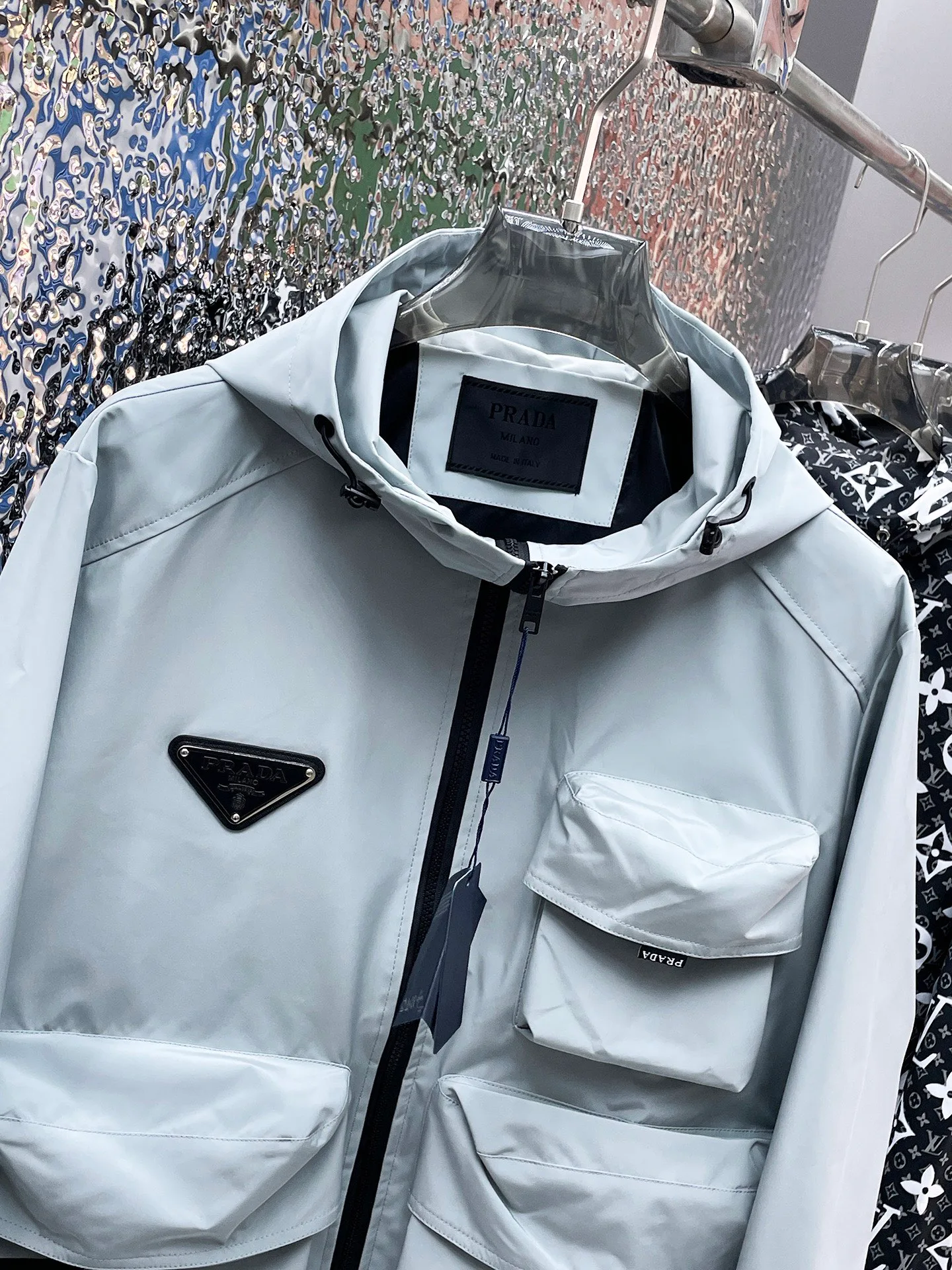 Куртки И Пуховики Мужские Prada 9352373