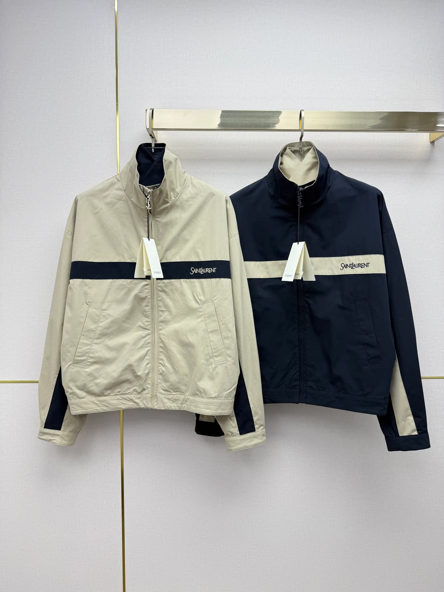 Куртки И Пуховики Женские Saint Laurent 17338953