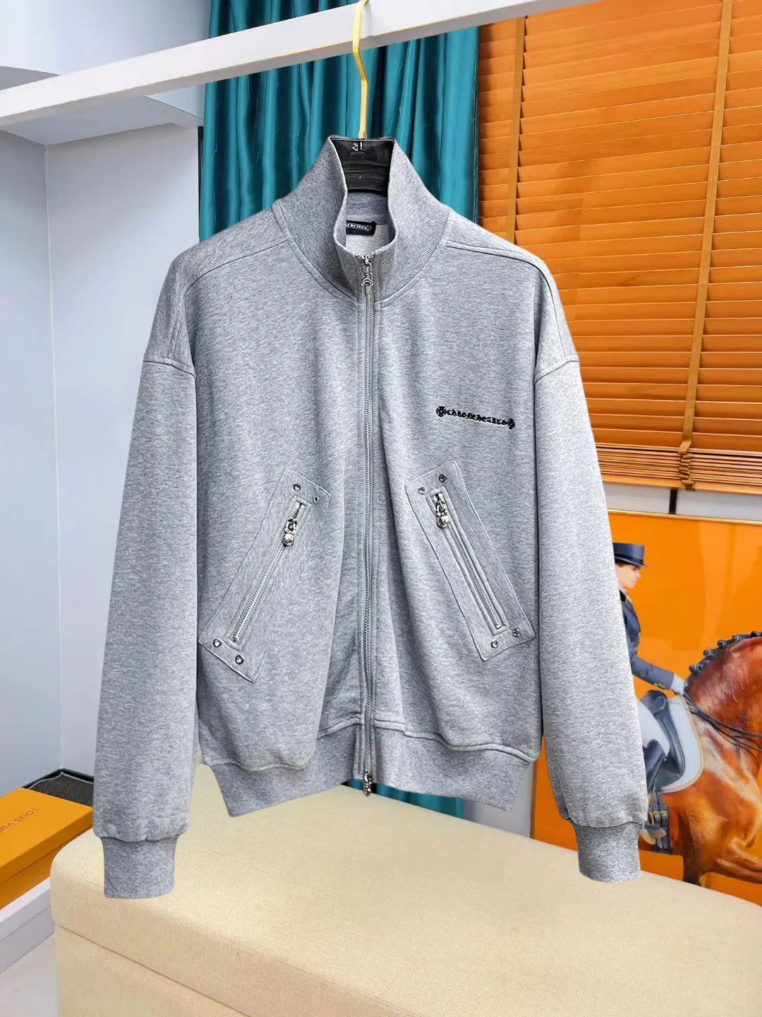 Куртки И Пуховики Мужские Chrome Hearts 11694917