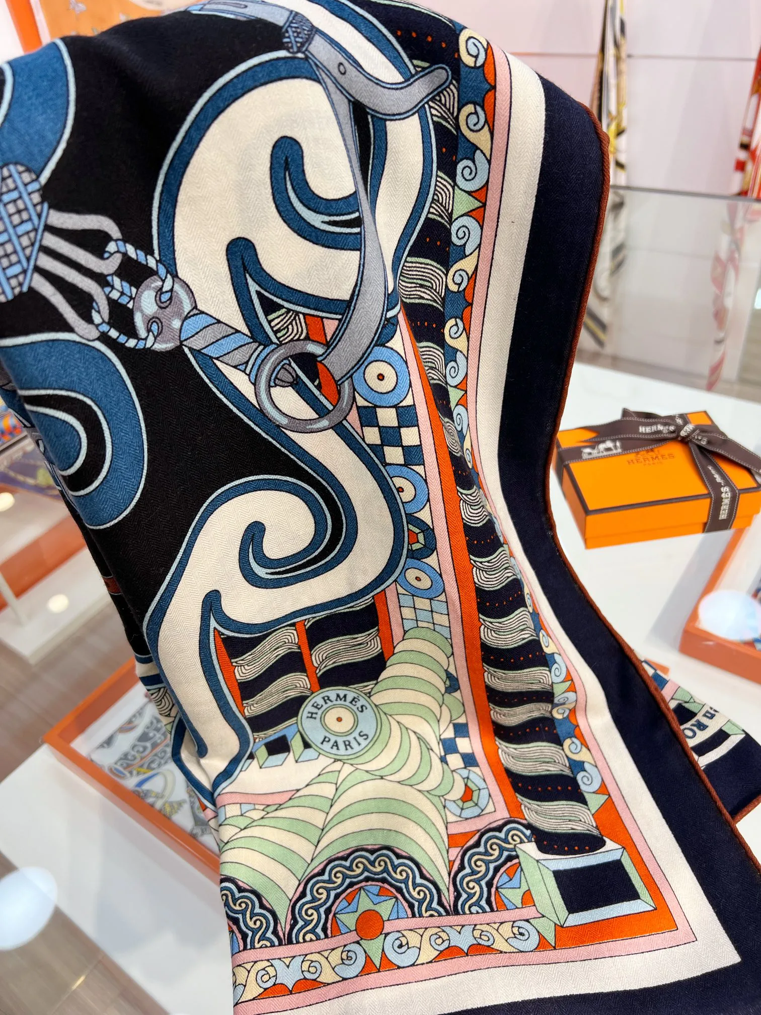Шарфы Hermes 195084