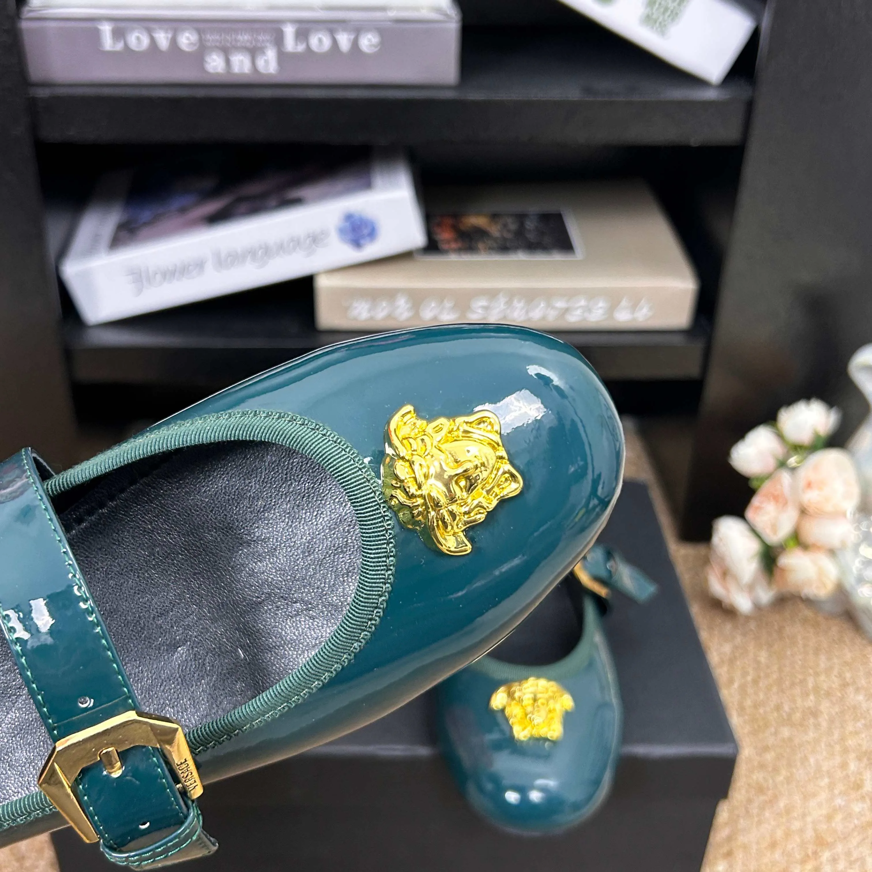 Балетки Женские Versace 9633236
