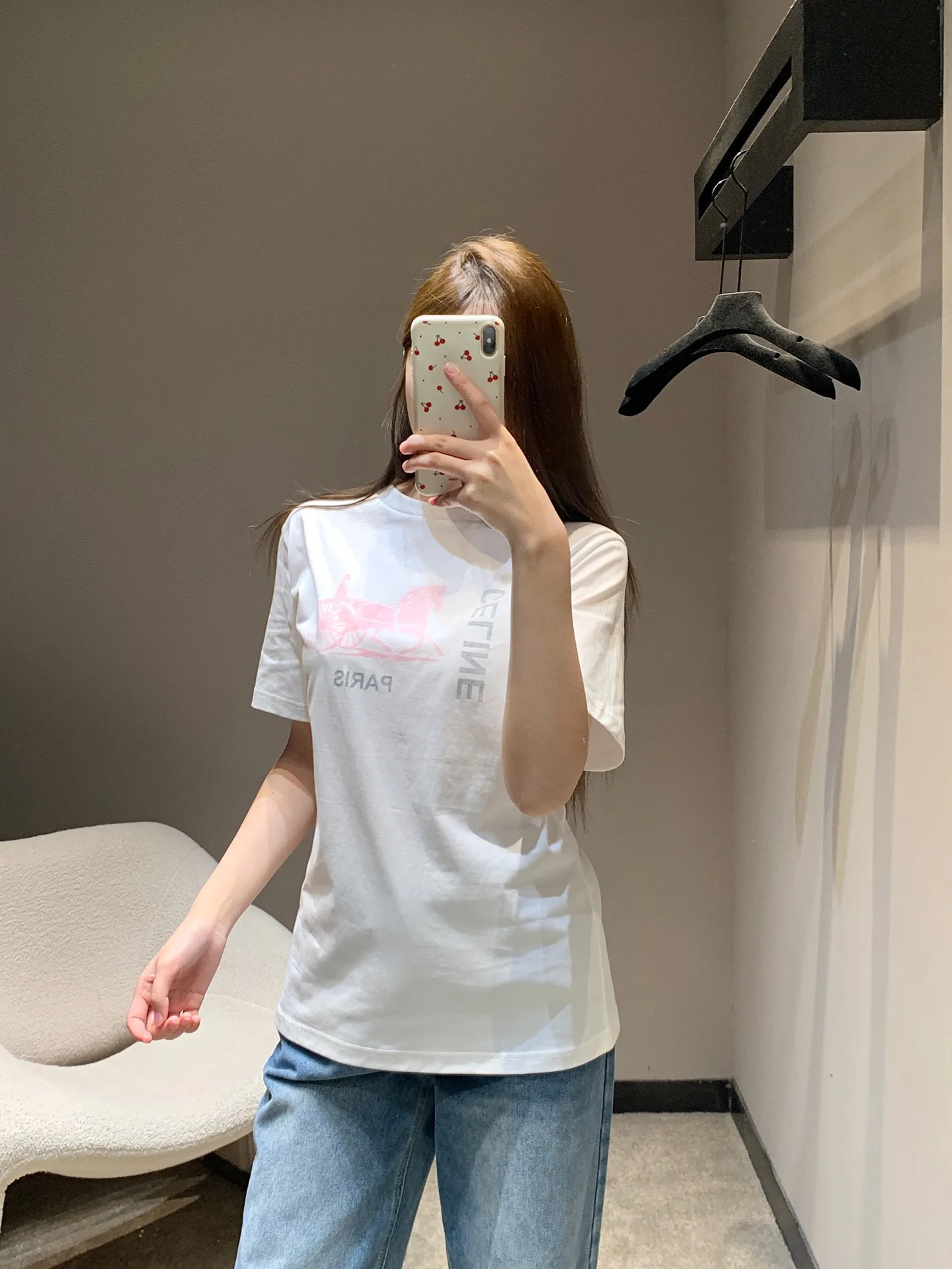 Футболки Женские Celine 1913356