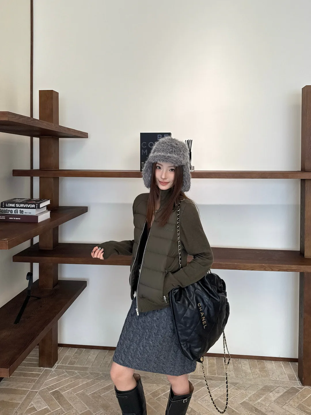 Куртки И Пуховики Женские Miu Miu 628752