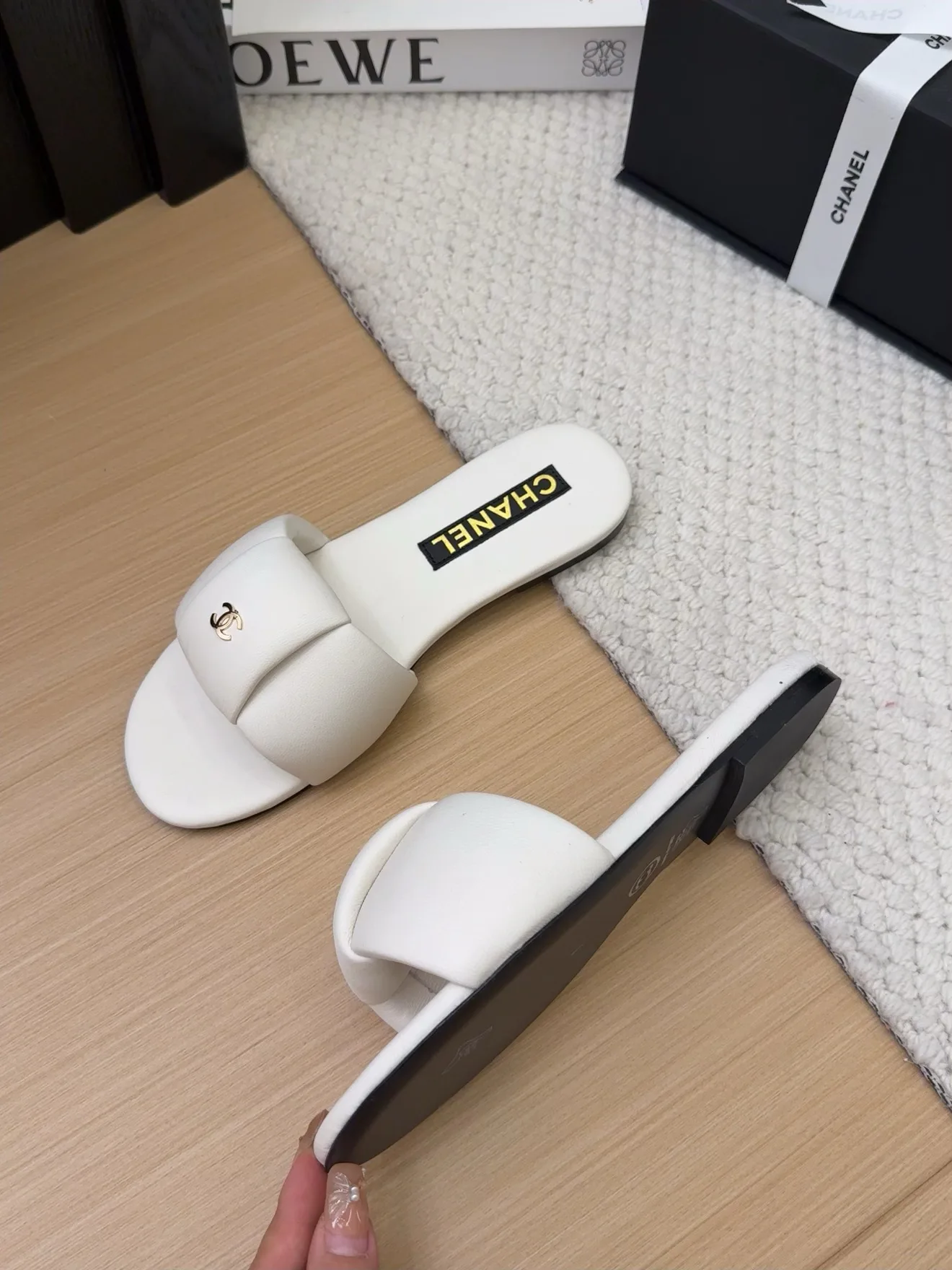 Шлепанцы Женские Chanel 28361