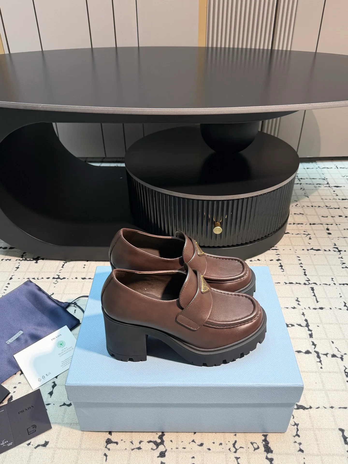 Лоферы И Мокасины Женские Prada 19706510