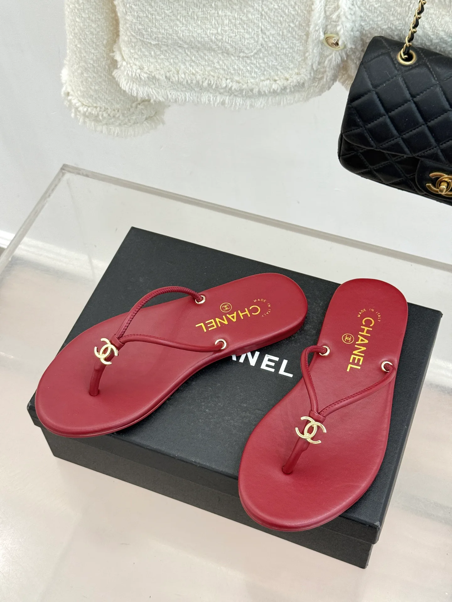 Шлепанцы Женские Chanel 11646721