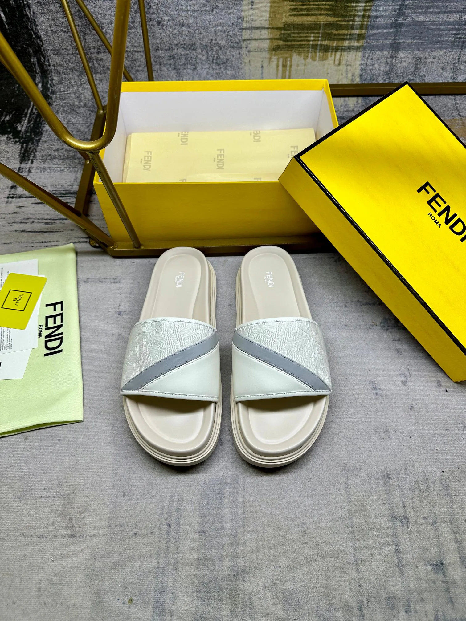 Шлепанцы Мужские Fendi 72870