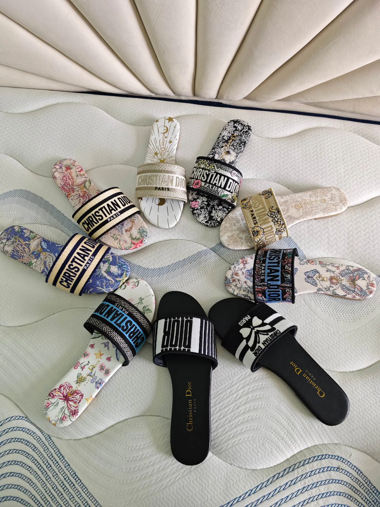 Шлепанцы Женские Christian Dior 20315