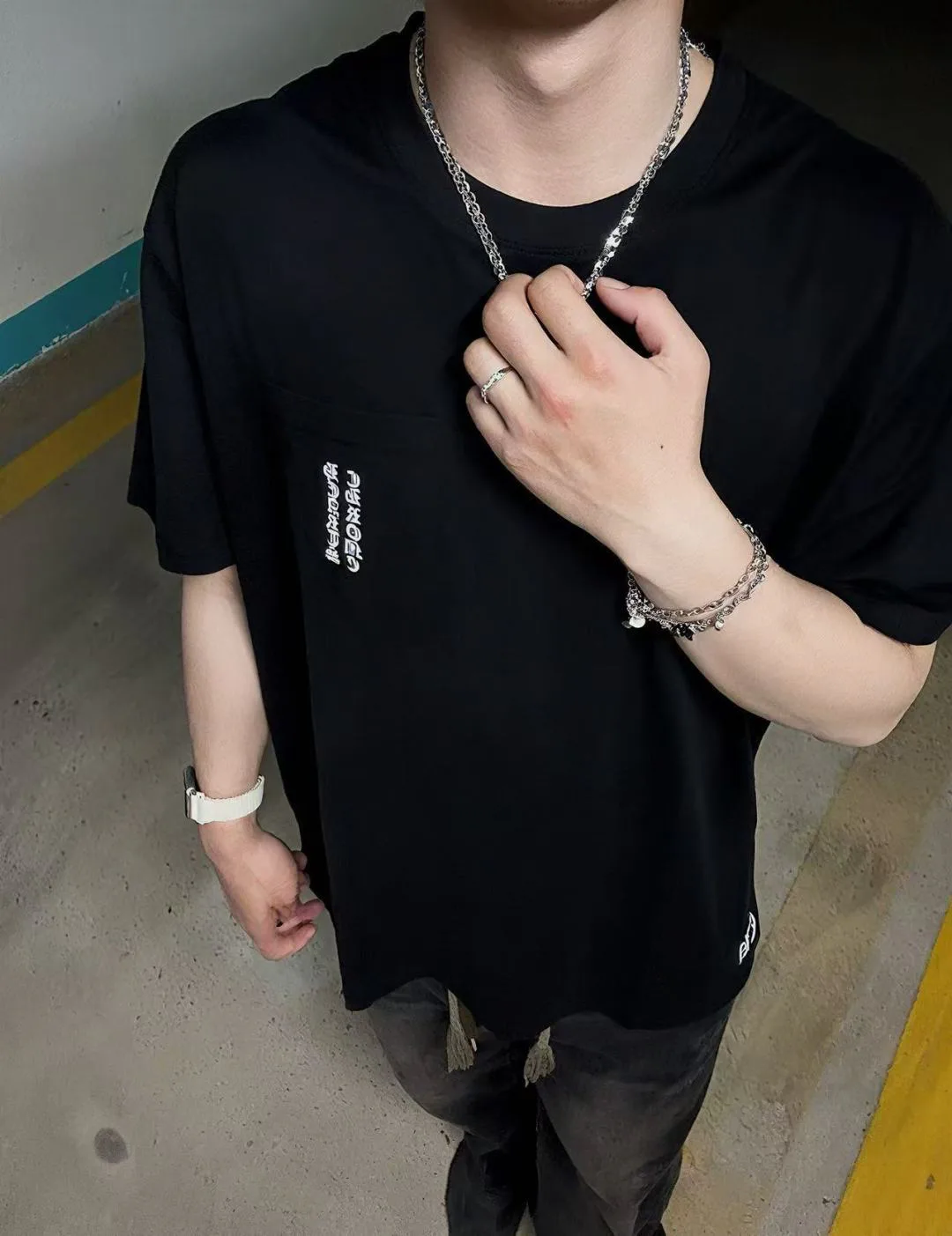 Футболки Мужские Chrome Hearts 10452218