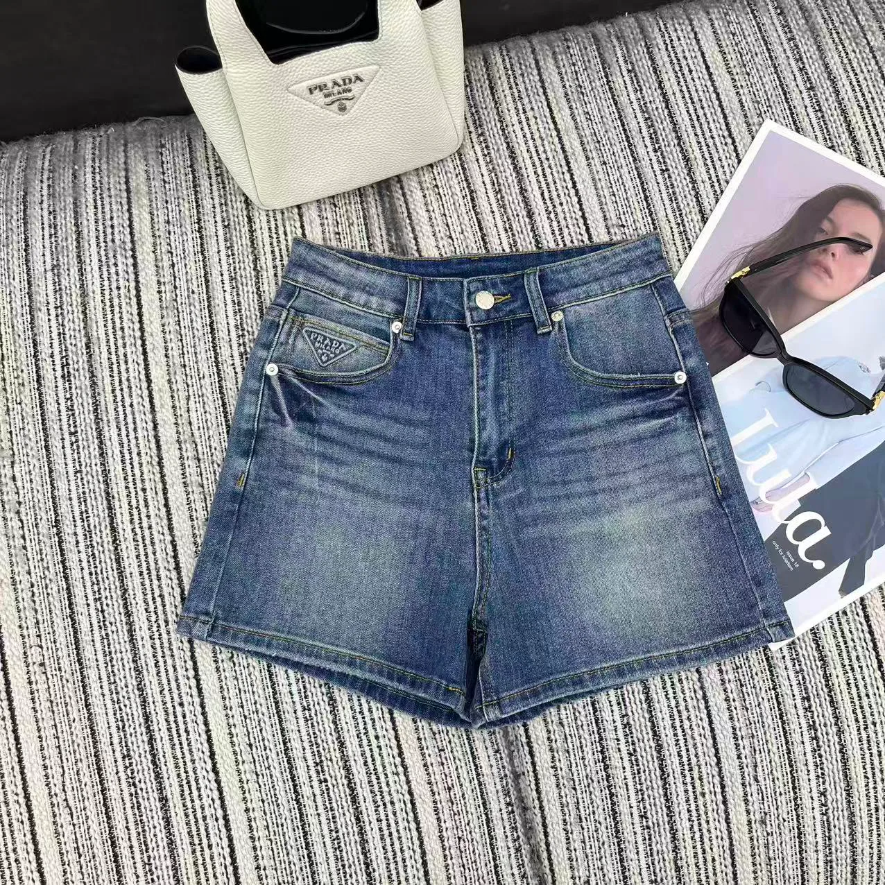 Шорты Женские Prada 3491903