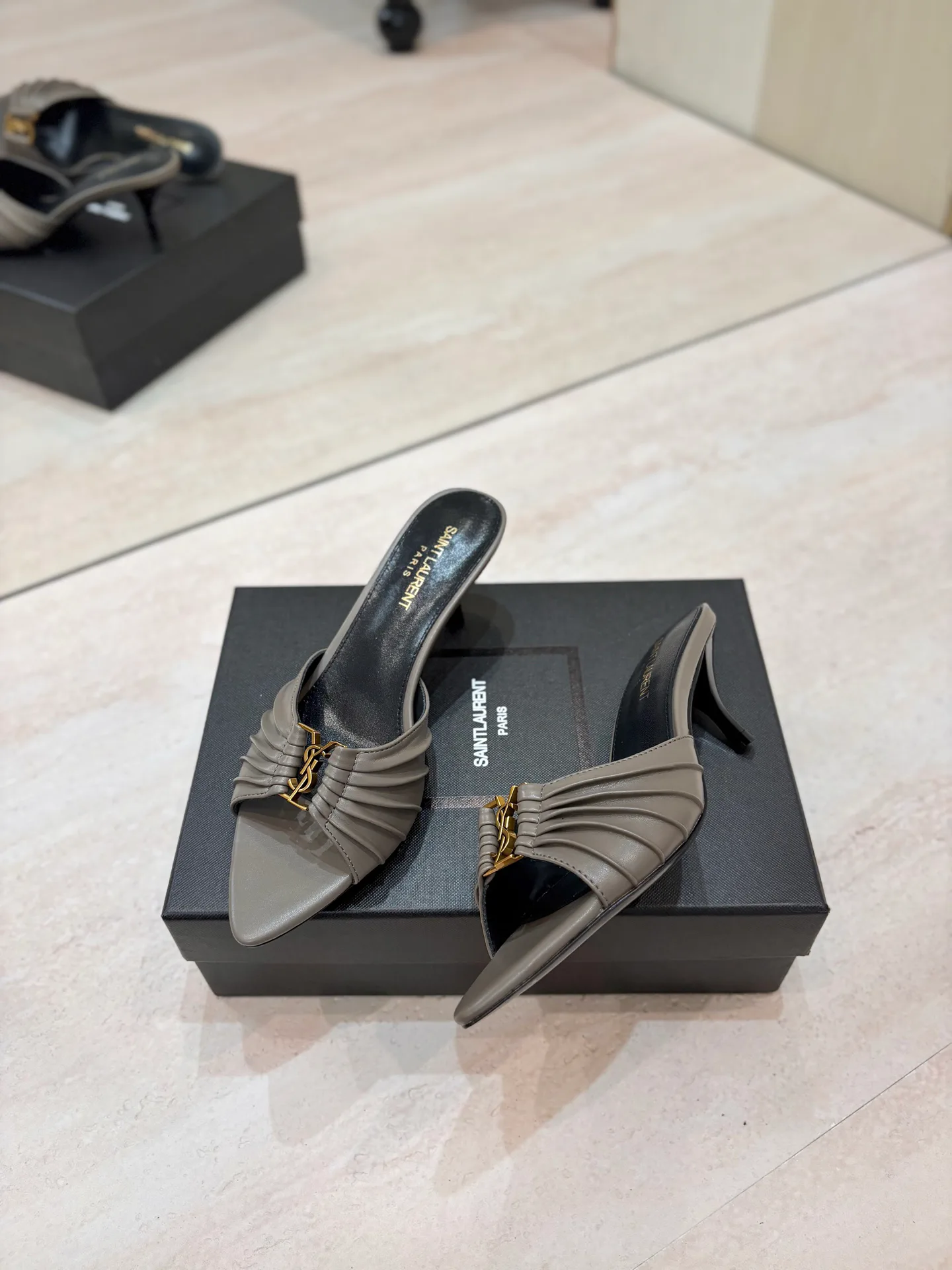 Мюли И Сабо Женские Saint Laurent 17476036