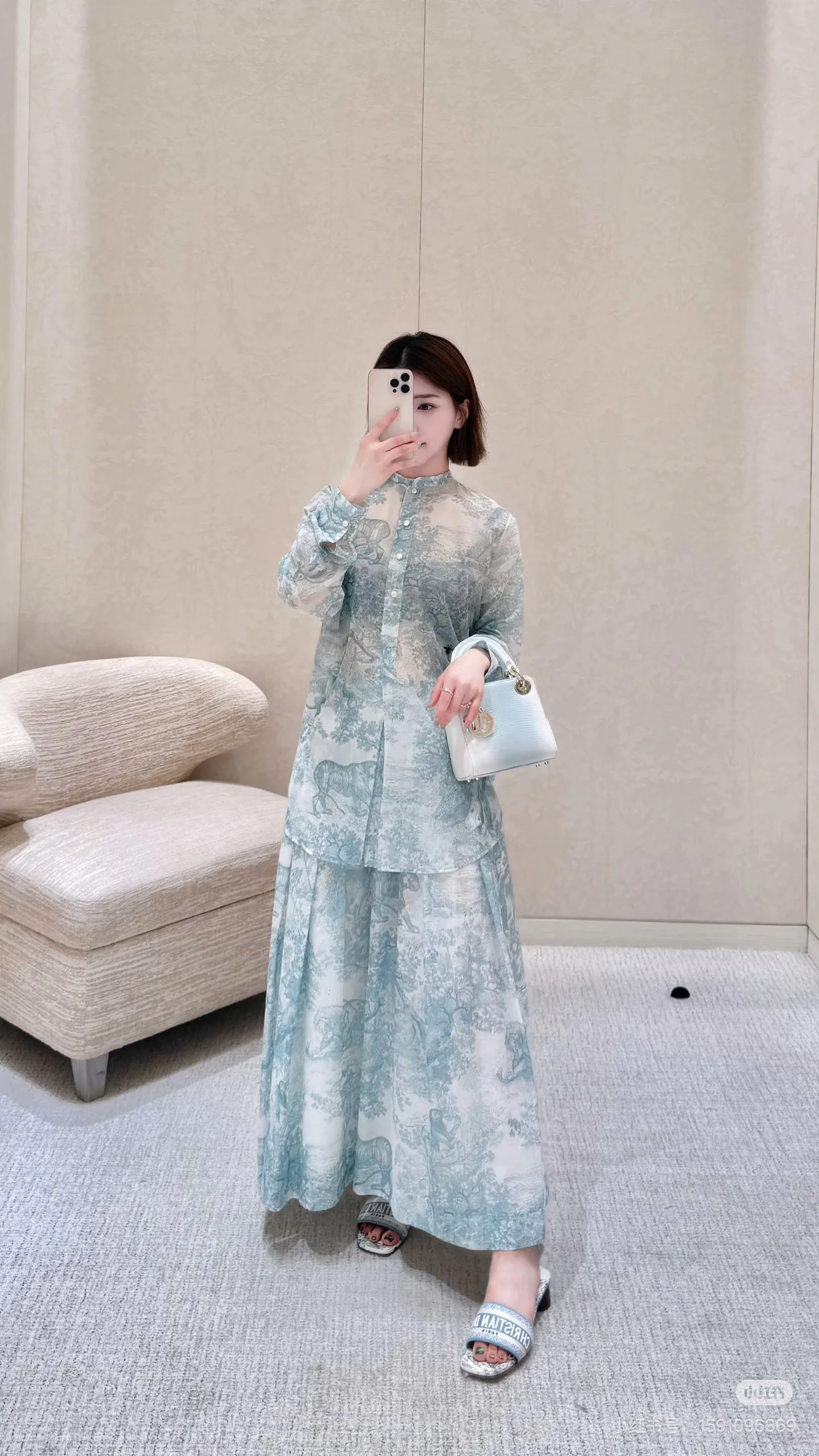 Рубашки Женские Christian Dior 9808641