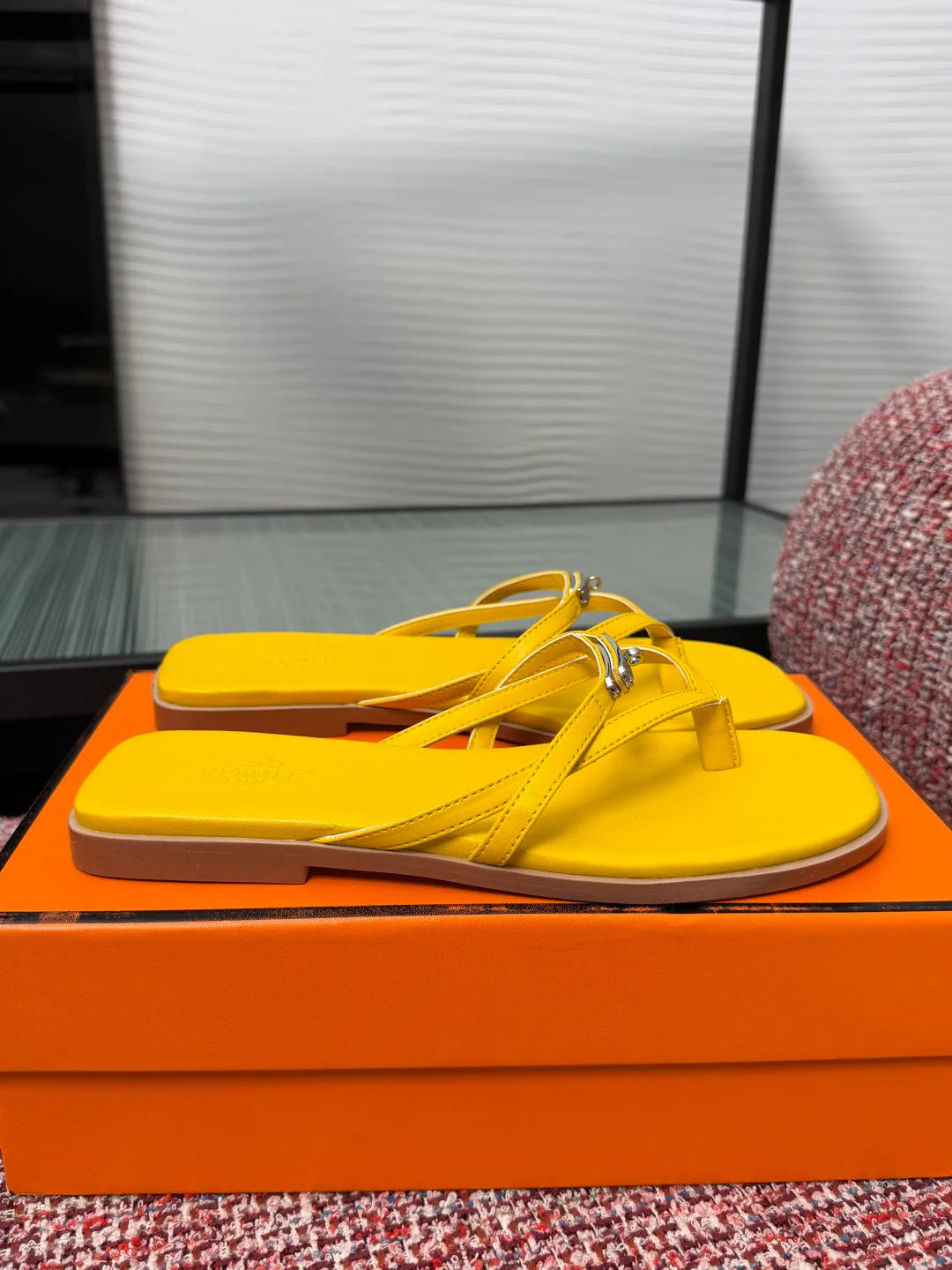 Шлепанцы Женские Hermes 1809512