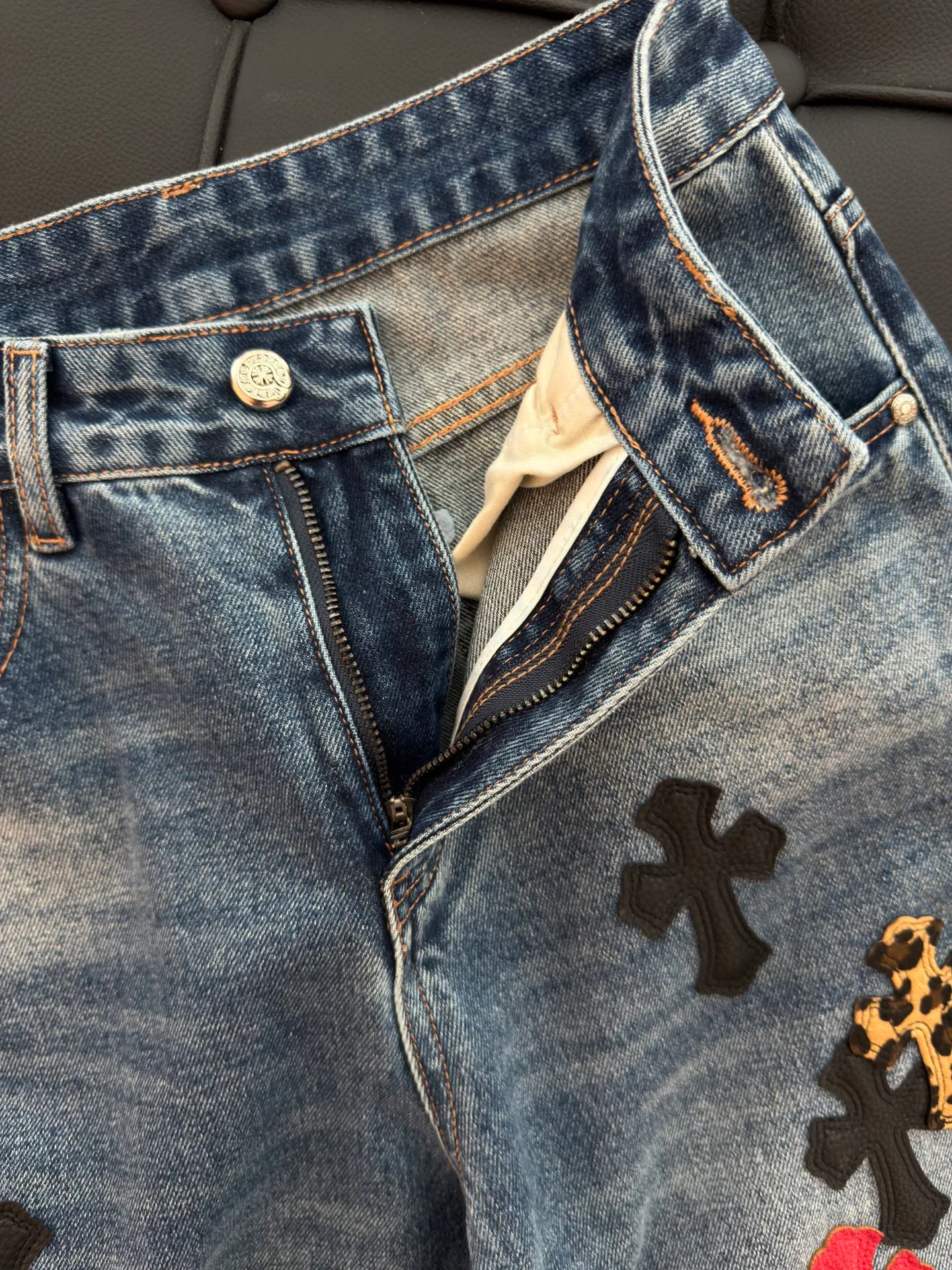 Джинсы Женские Chrome Hearts 19521806
