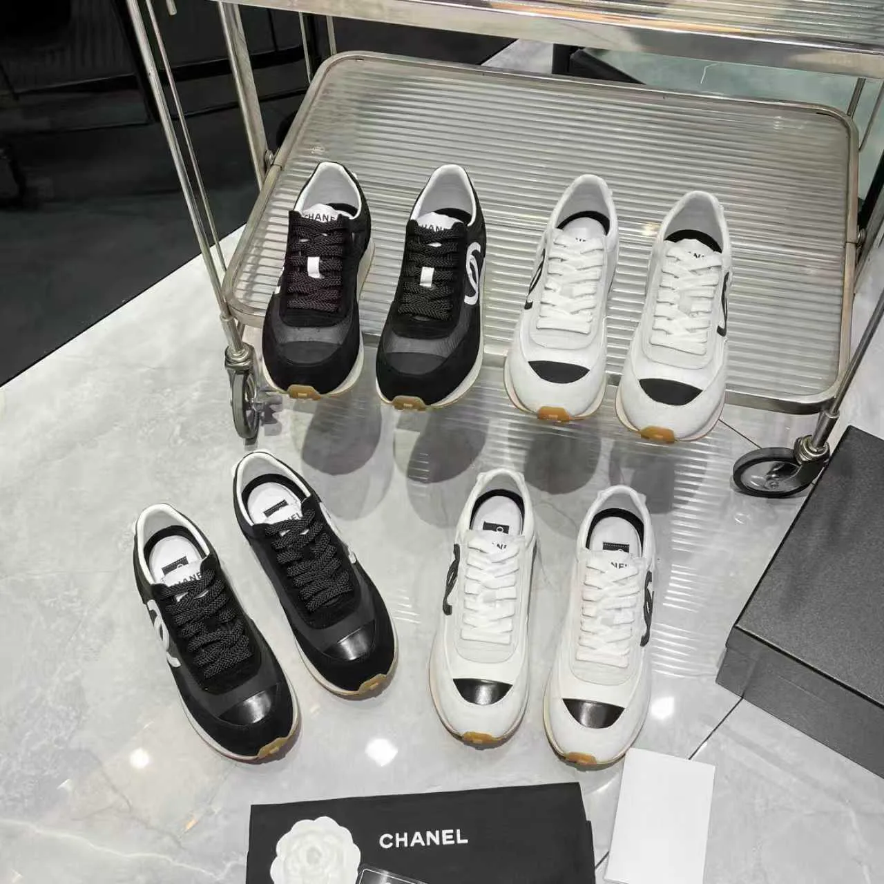 Кроссовки Женские Chanel 5038989