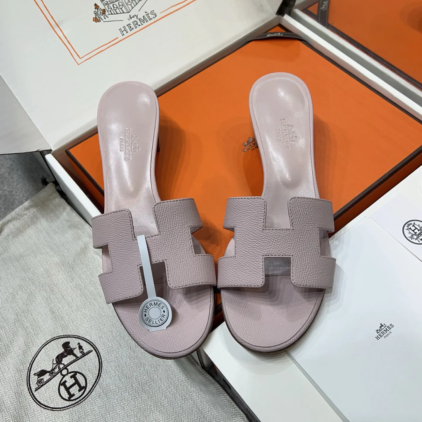 Шлепанцы Женские Hermes 5156630