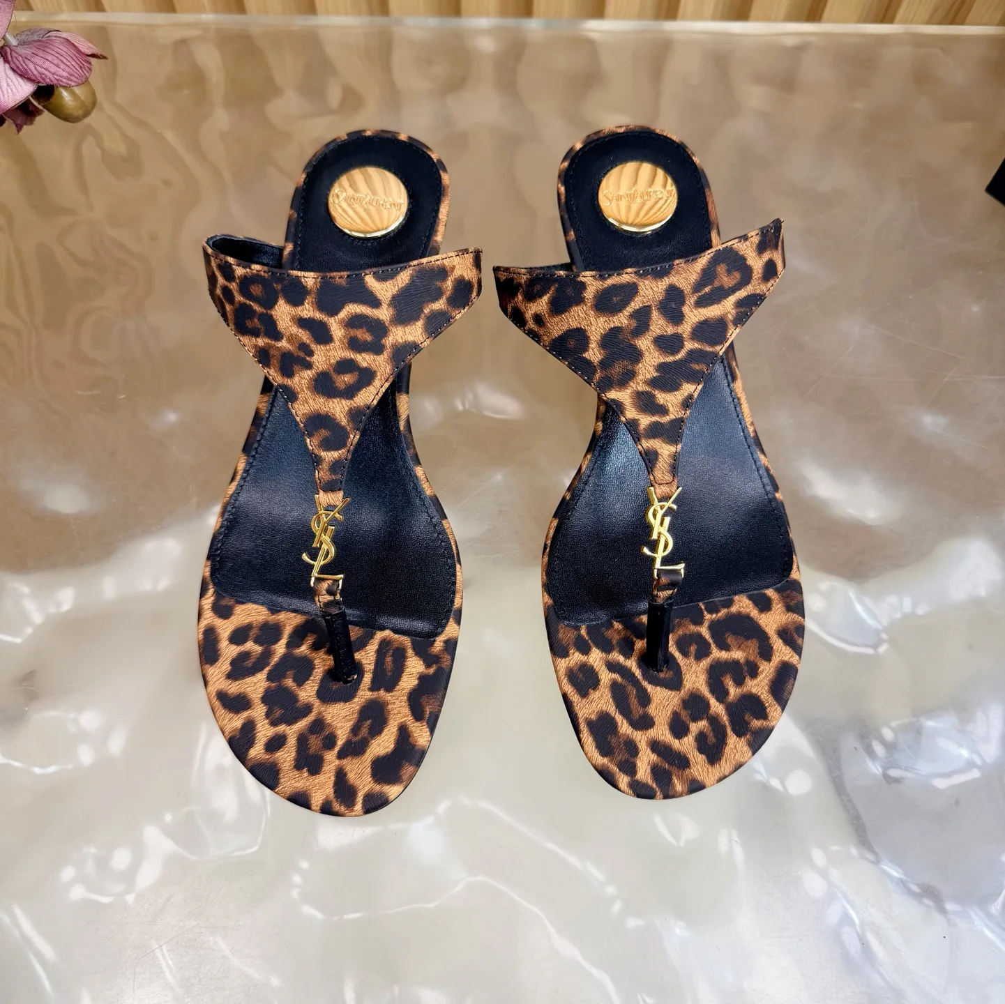 Босоножки Женские Saint Laurent 11660215