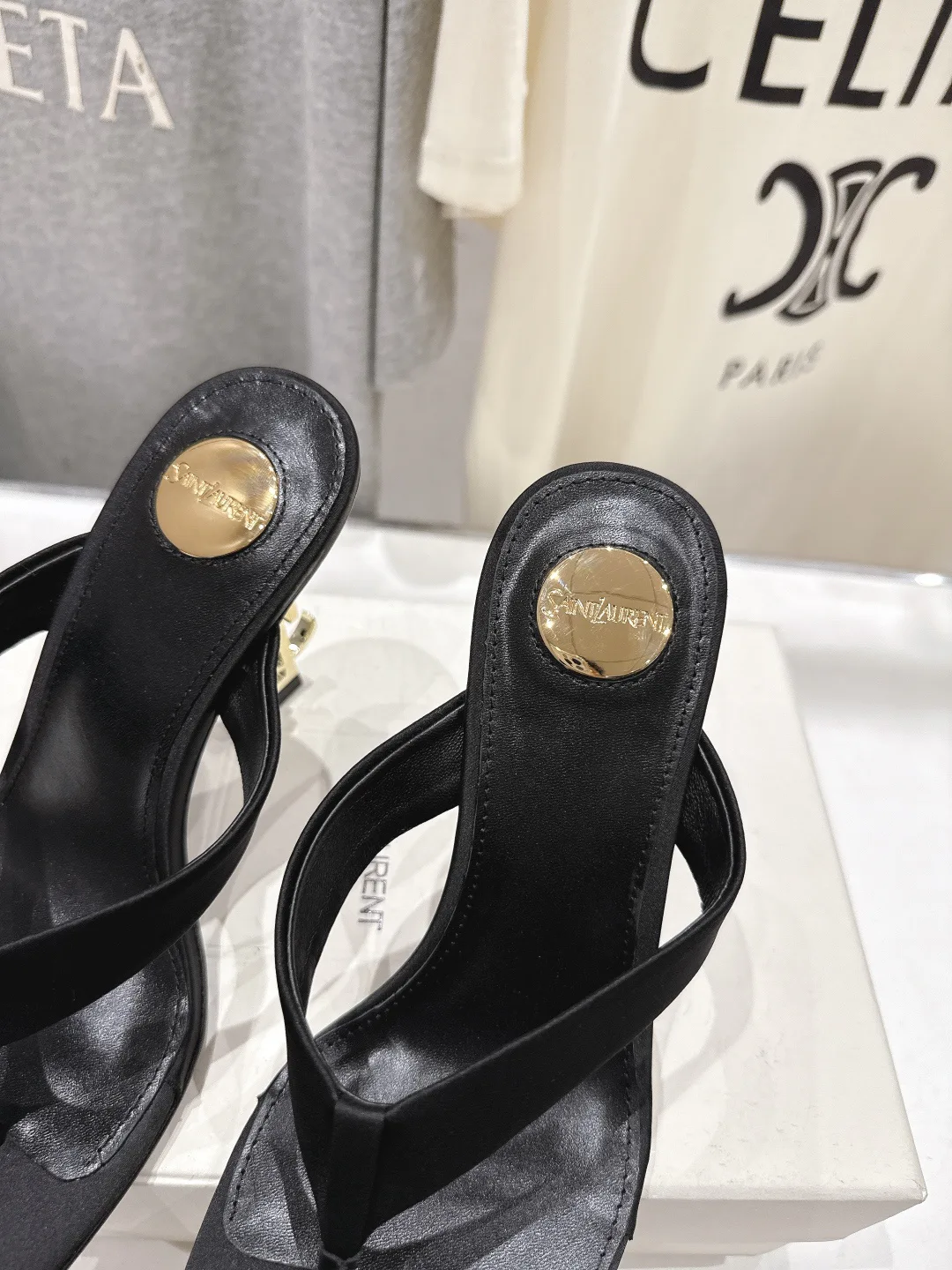 Босоножки Женские Saint Laurent 11623327