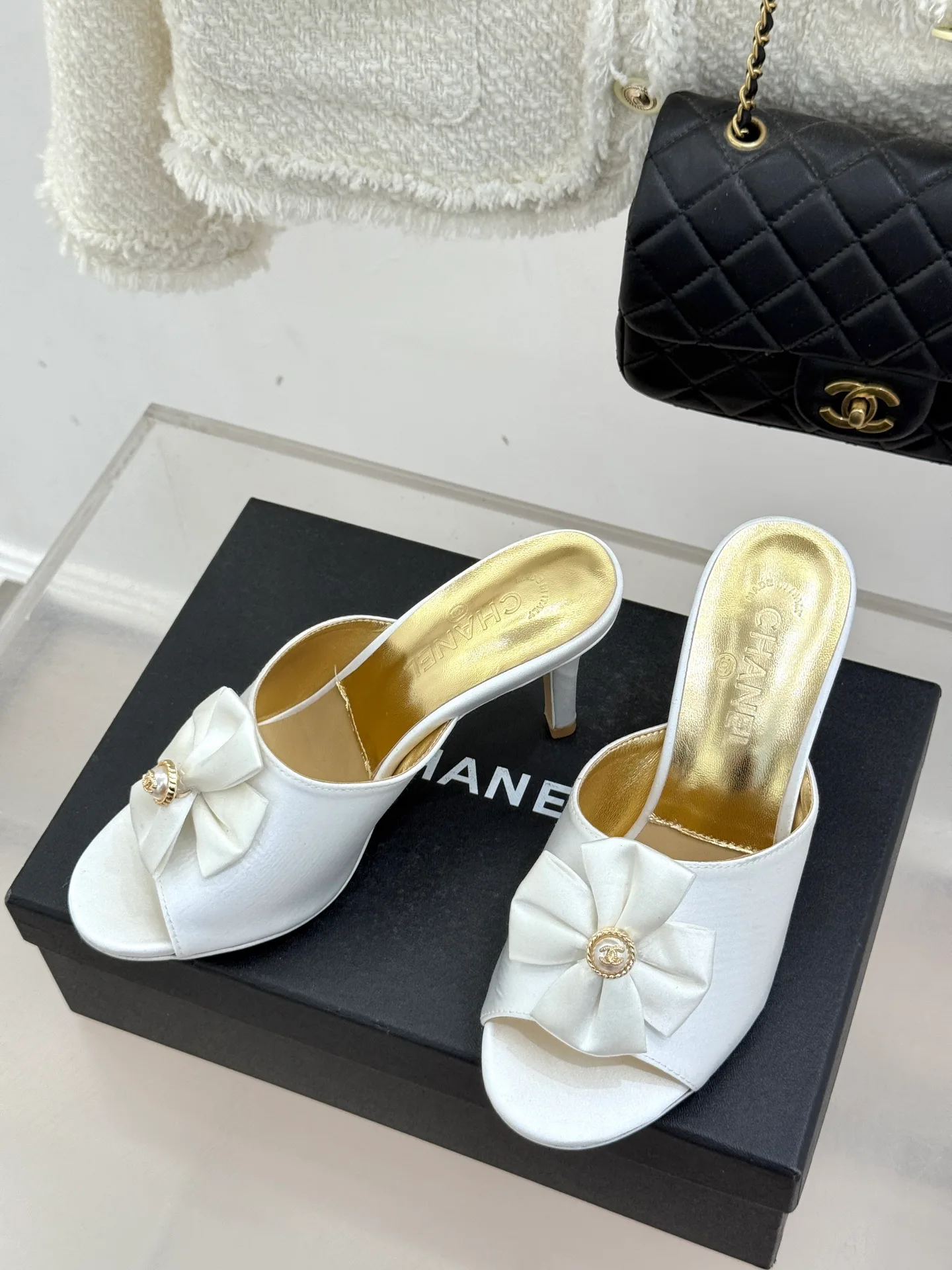 Босоножки Женские Chanel 1655284