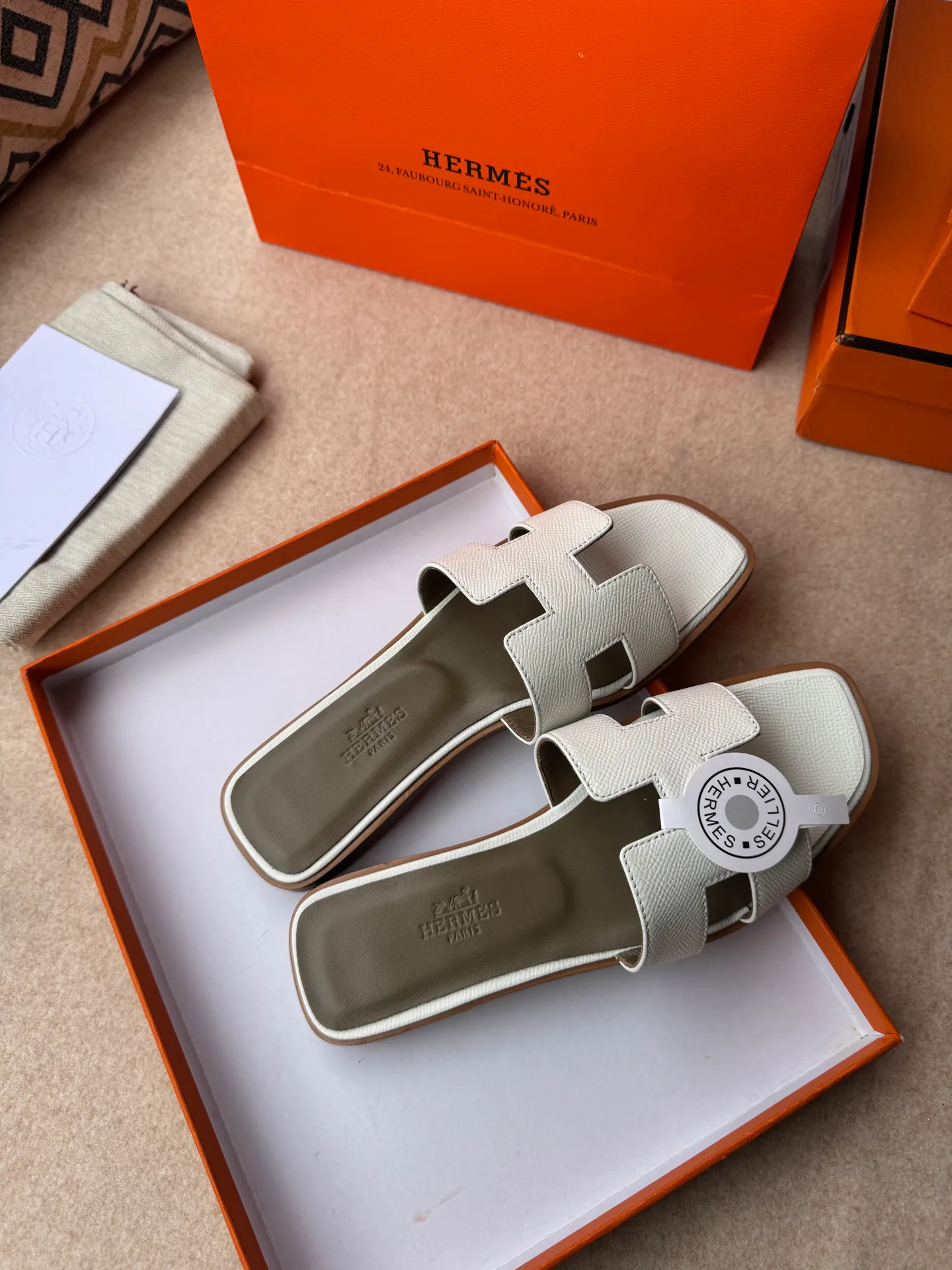 Шлепанцы Женские Hermes 18683