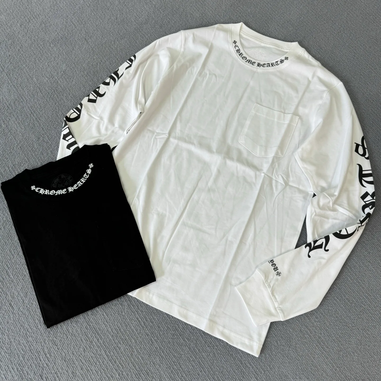 Лонгсливы Мужские Chrome Hearts 62921