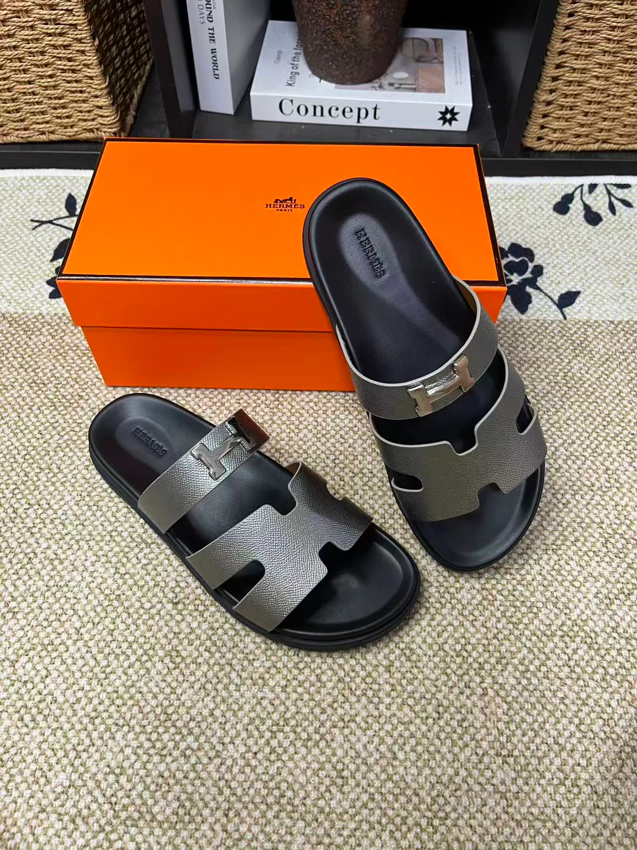 Шлепанцы Женские Hermes 991607