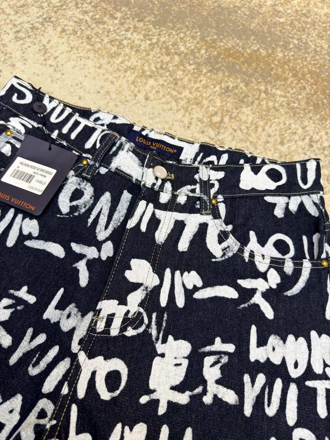 Джинсы Мужские Louis Vuitton 1566566