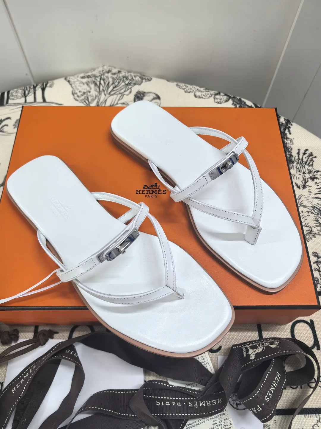 Шлепанцы Женские Hermes 14637915