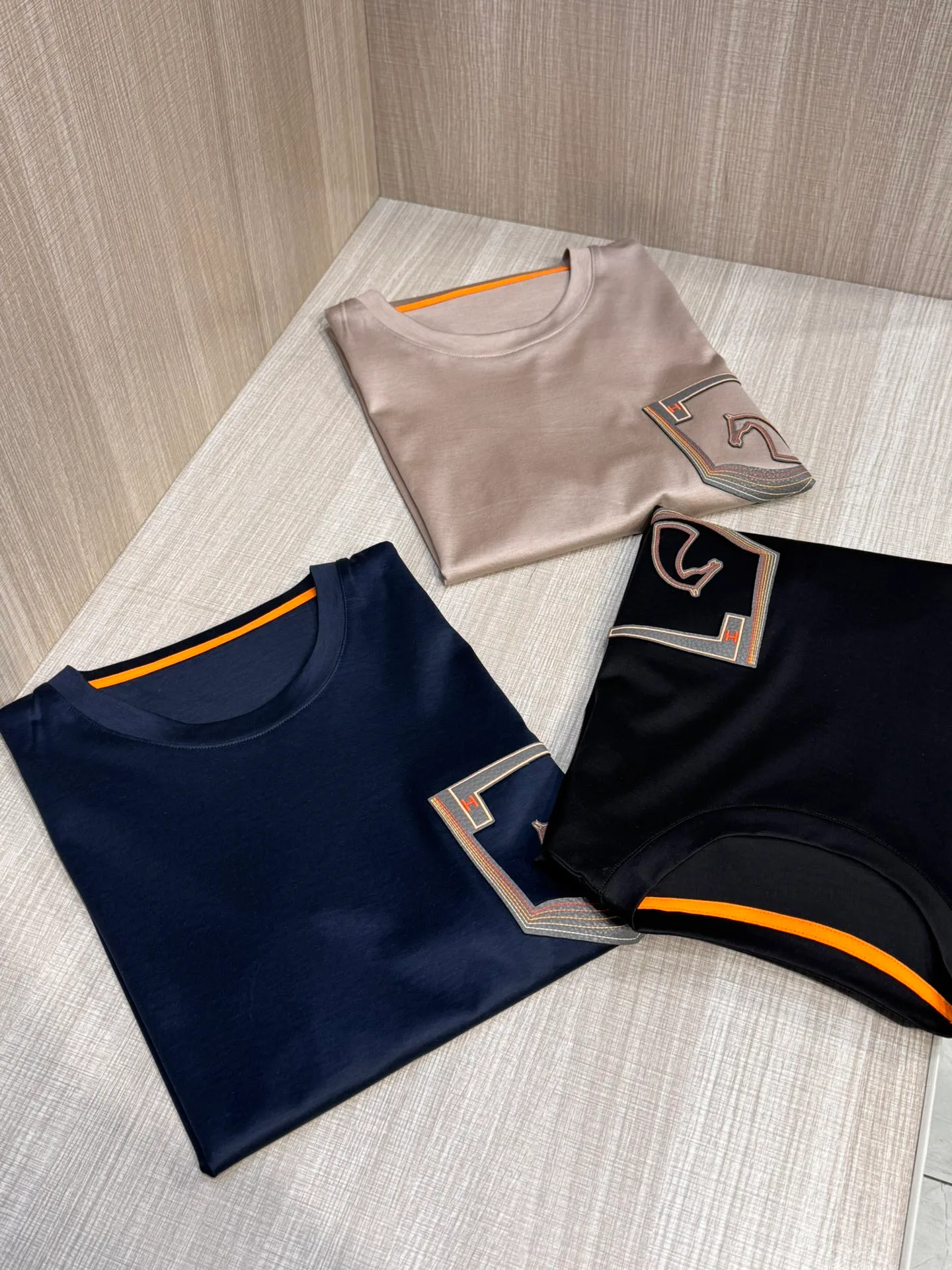 Футболки Мужские Hermes 21517