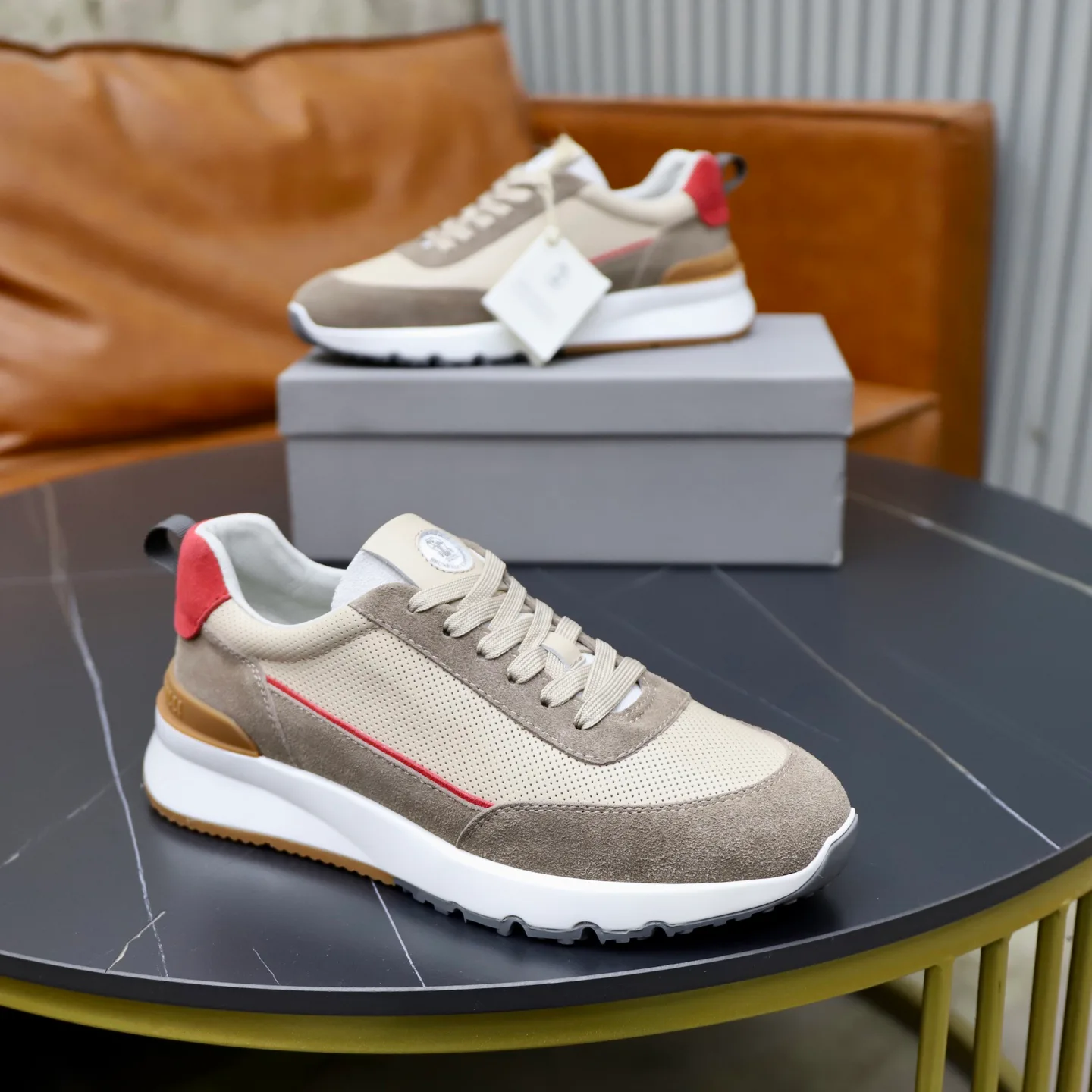 Кроссовки Мужские Brunello Cucinelli 715986