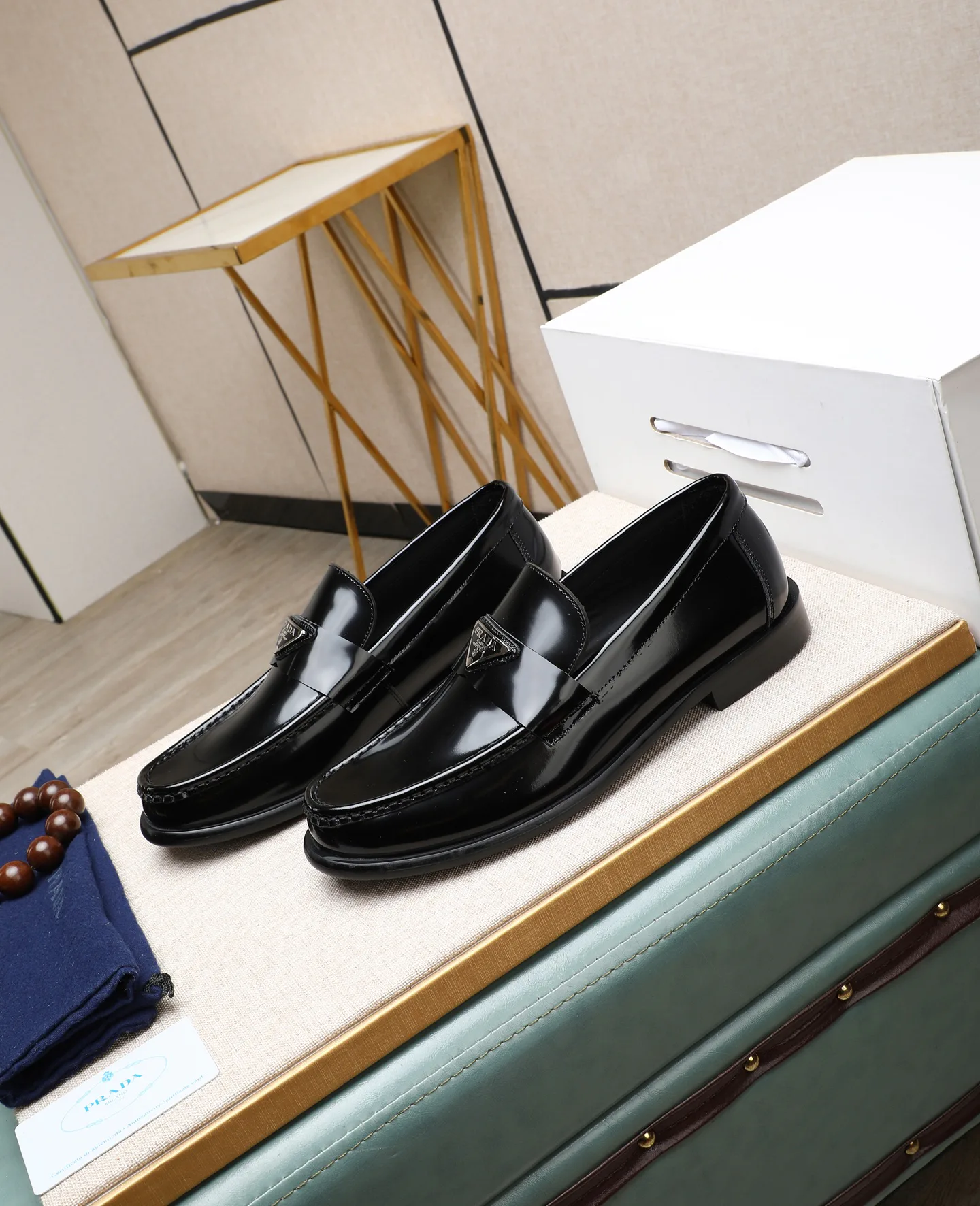 Лоферы И Туфли Мужские Prada 1265591