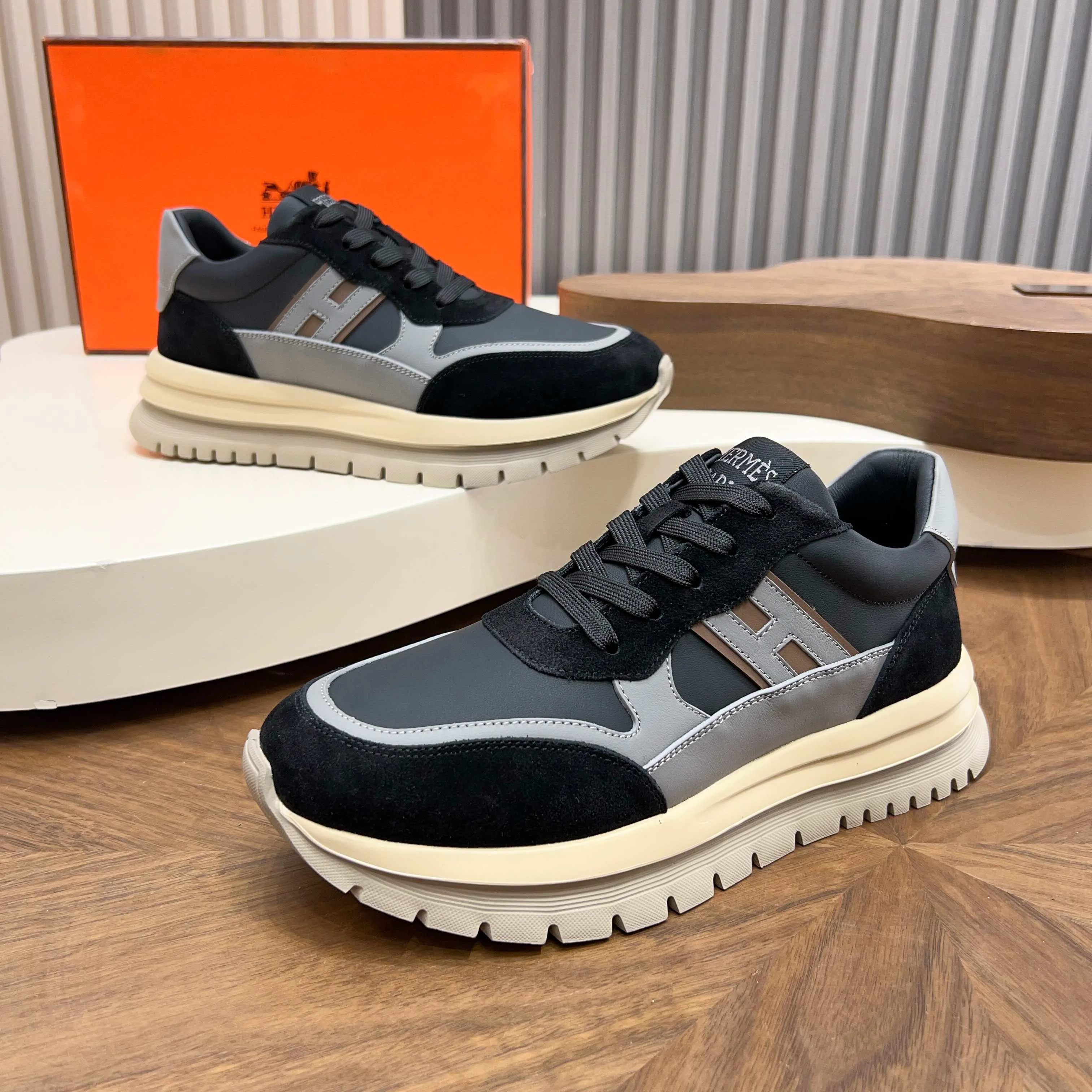 Кроссовки Мужские Hermes 2314122