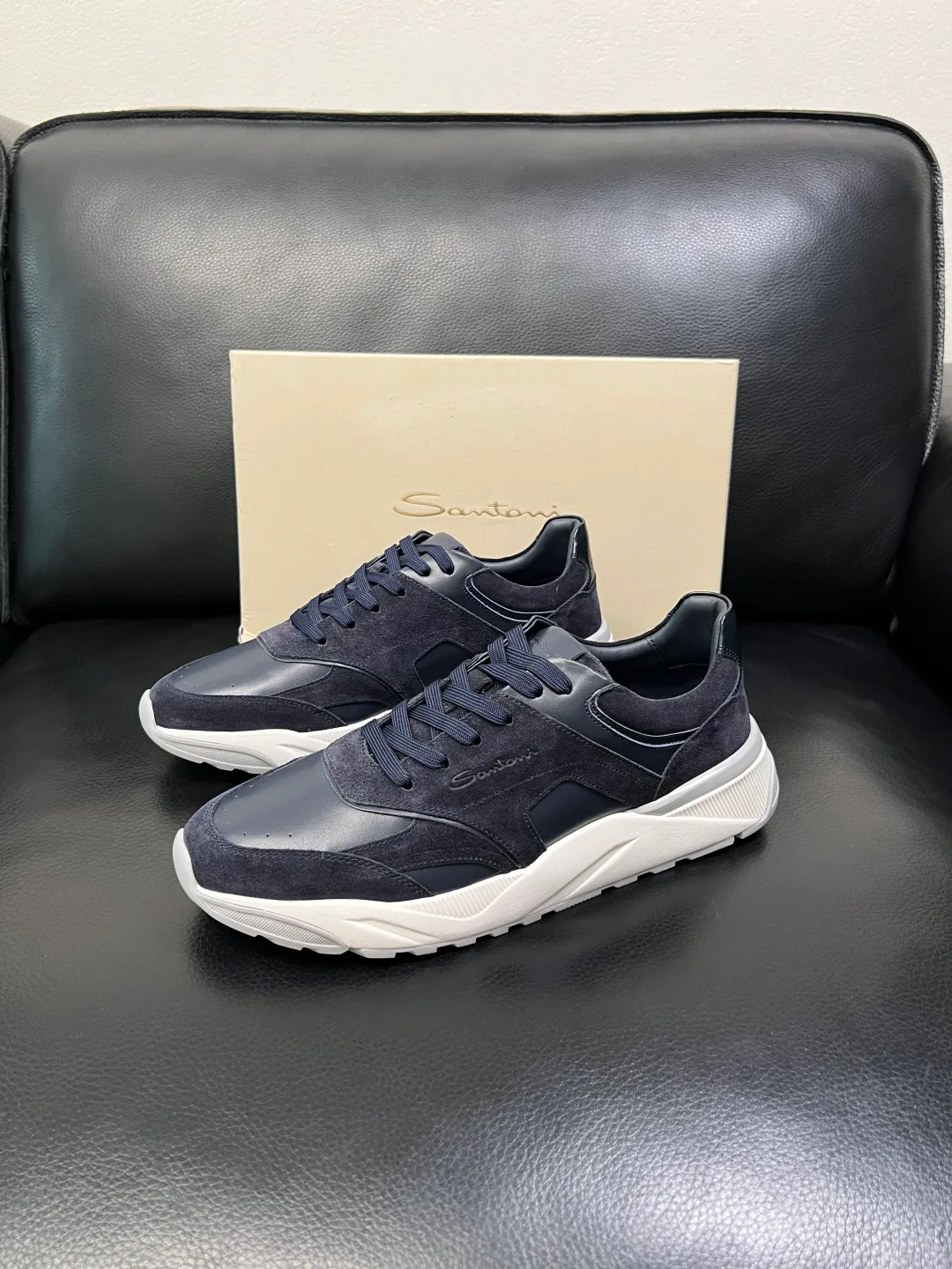 Лоферы И Туфли Мужские Santoni 13568822