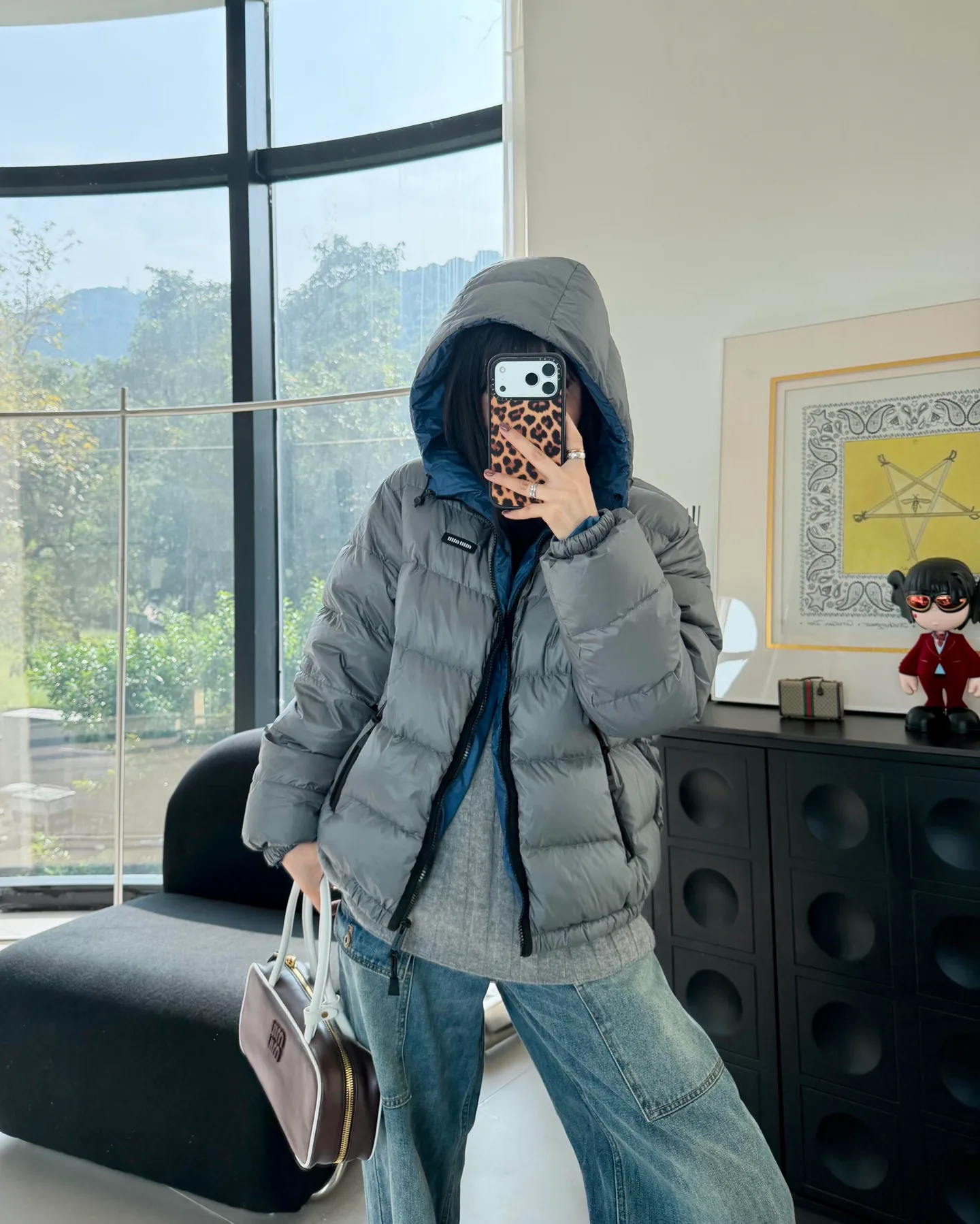 Куртки И Пуховики Женские Miu Miu 19870299