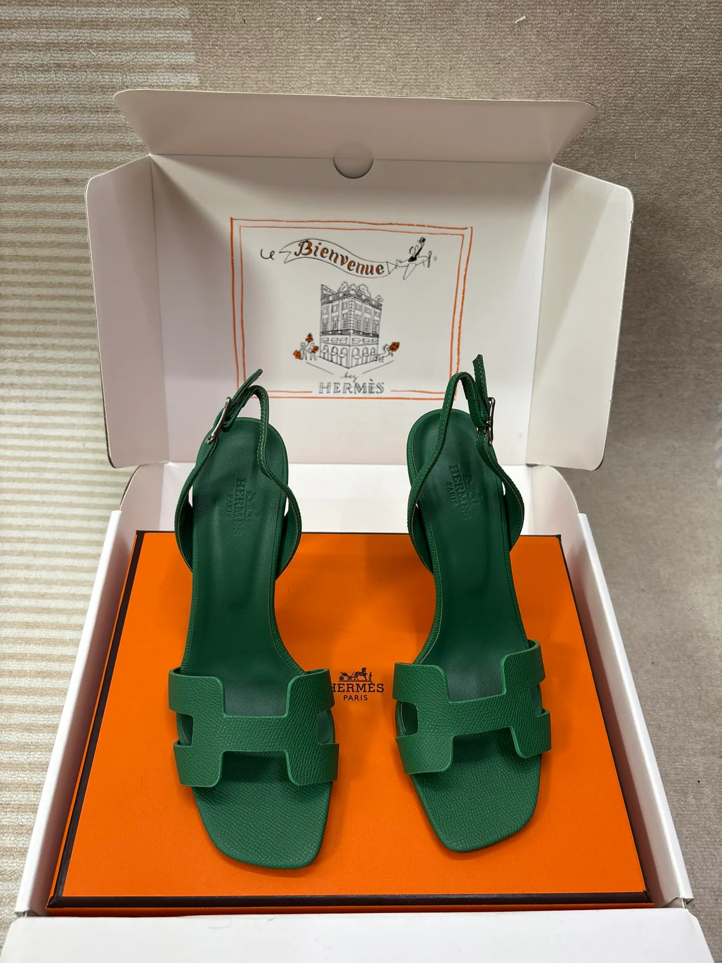 Босоножки Женские Hermes 12597704