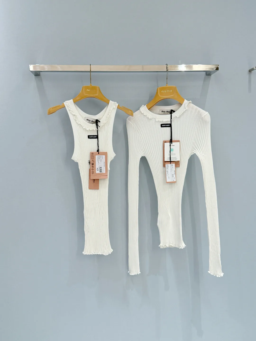 Лонгсливы Женские Miu Miu 13376373