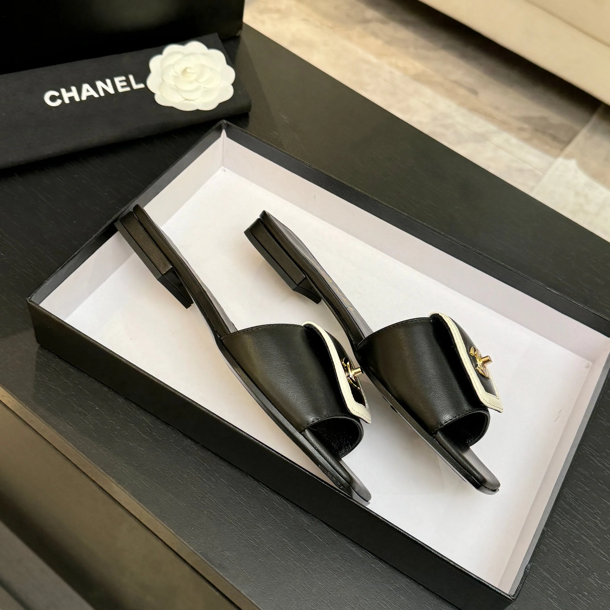 Шлепанцы Женские Chanel 11659009