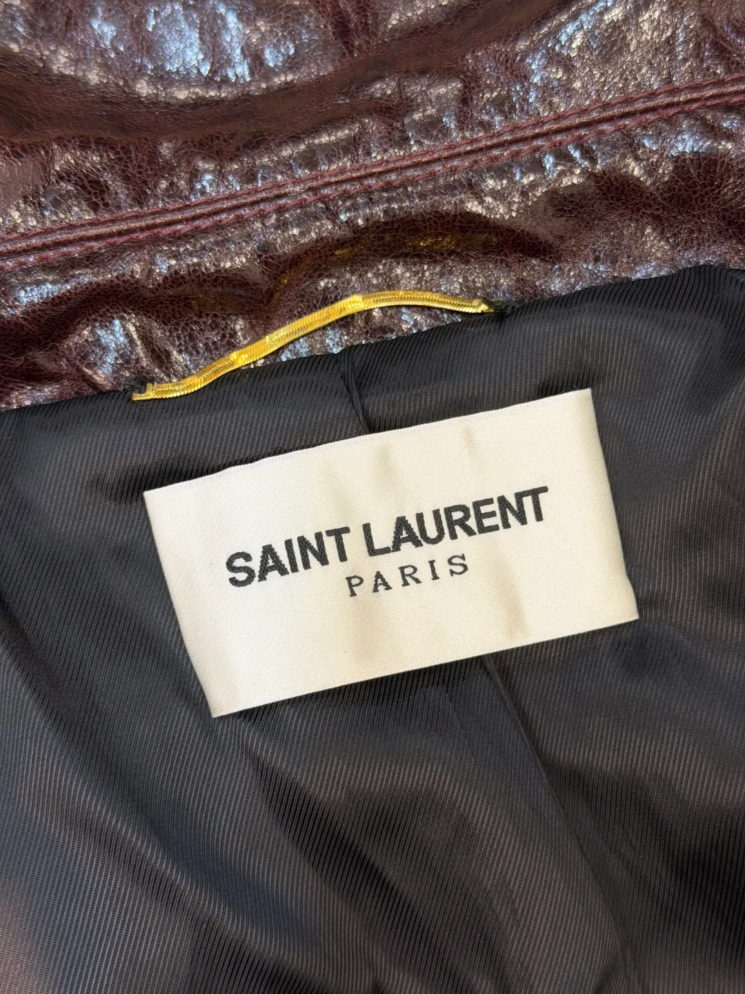 Кожаные Куртки И Дублёнки Женские Saint Laurent 18714427
