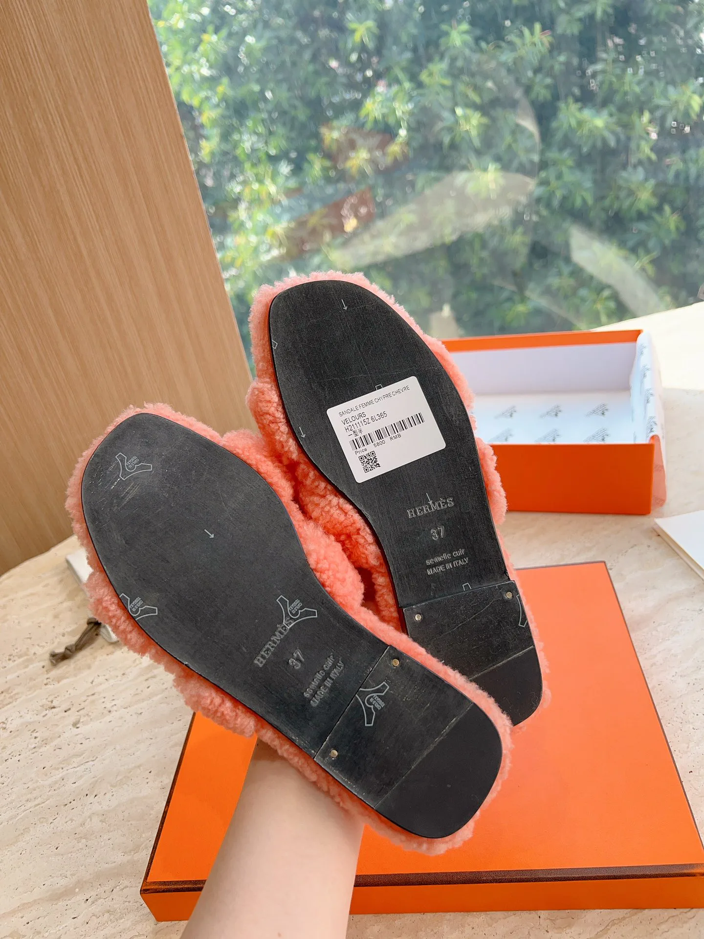 Тапочки Женские Hermes 18053288