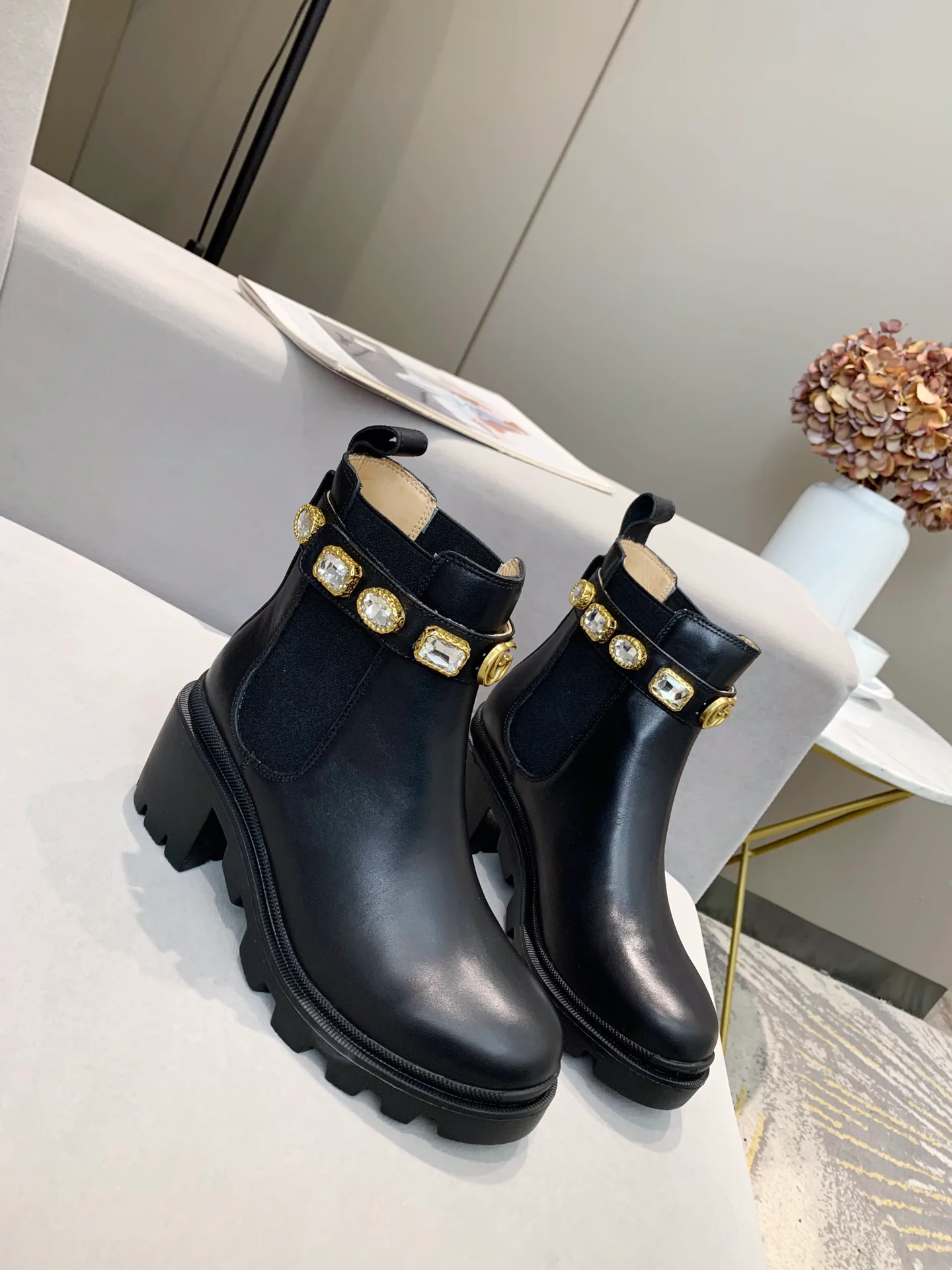 Ботинки Женские Gucci 5350843
